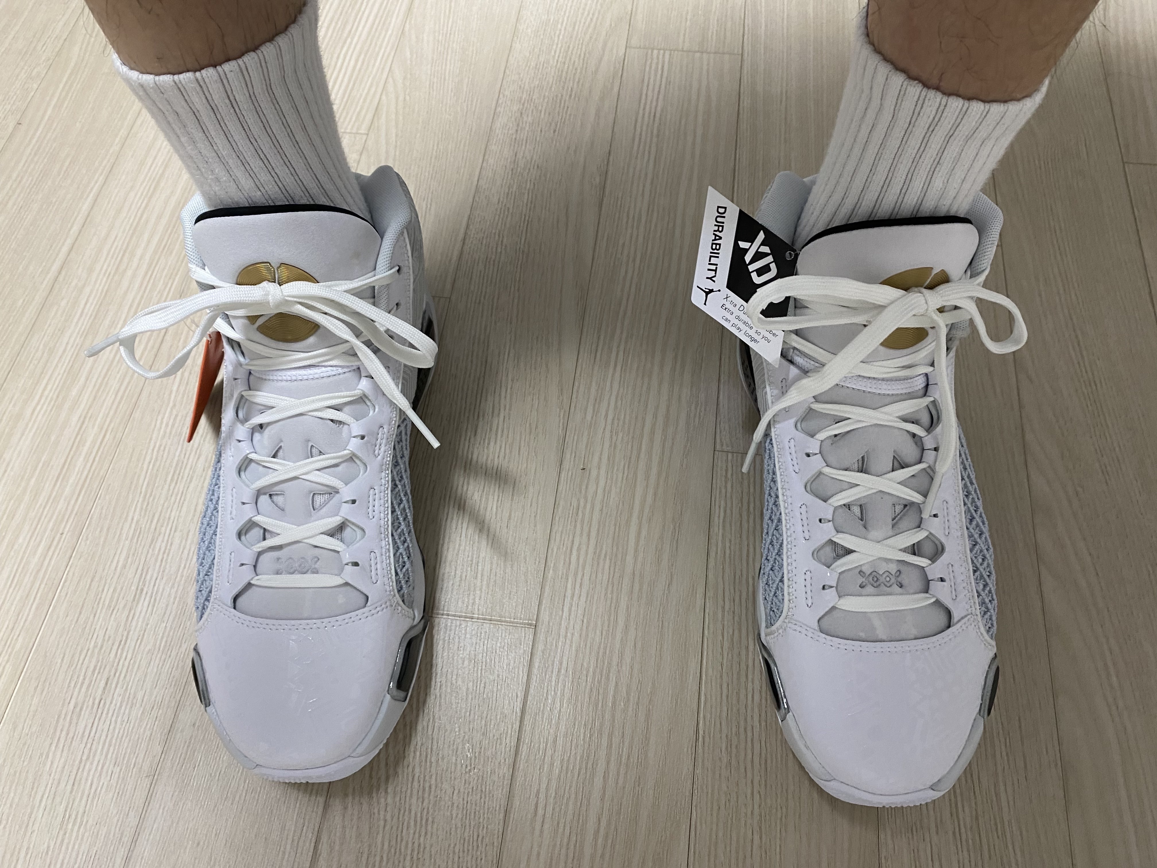 Jordan XXXVIII PF FIBA 착용 스타일 - 2