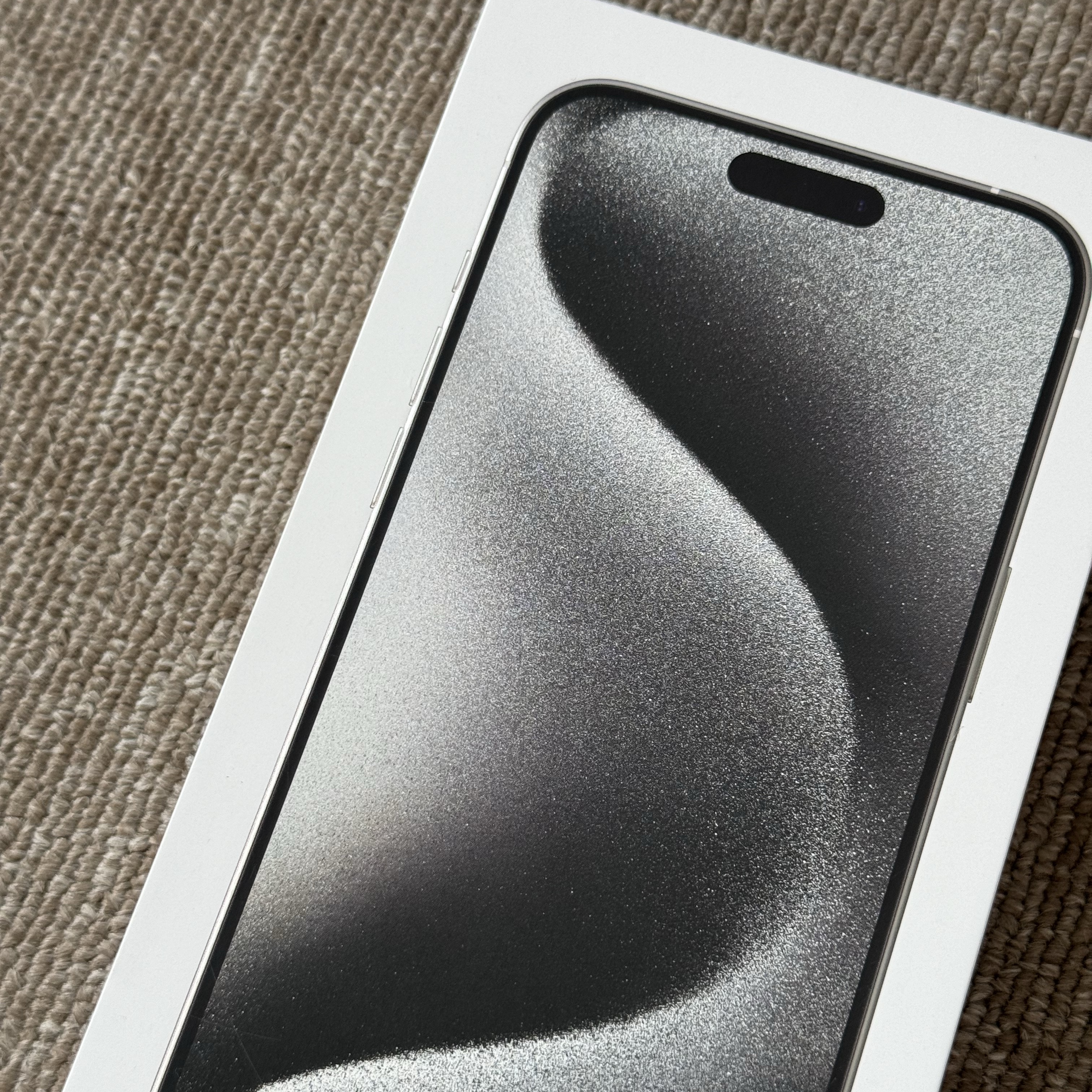 Apple iPhone 15 Pro Max 256GB White Titanium (Korean Ver.) 착용 스타일
