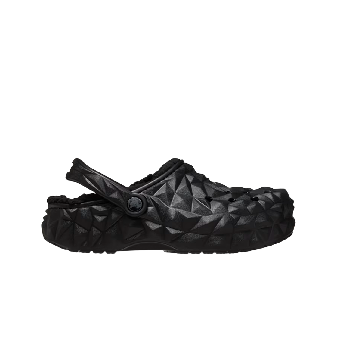 210069-001 Crocs Classic Lined Geometric Clog Black
