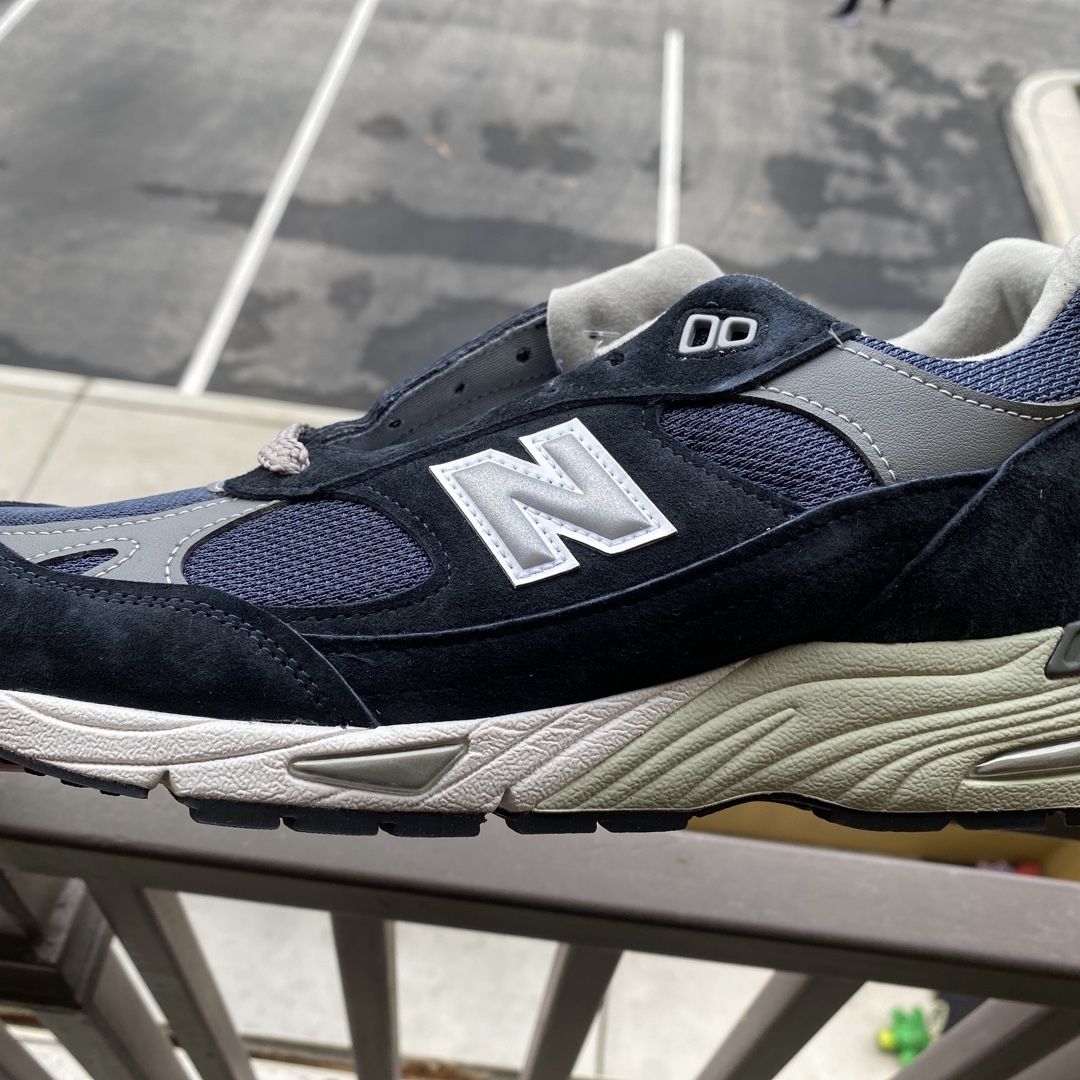 New Balance 991 Made in UK Navy 착용 스타일