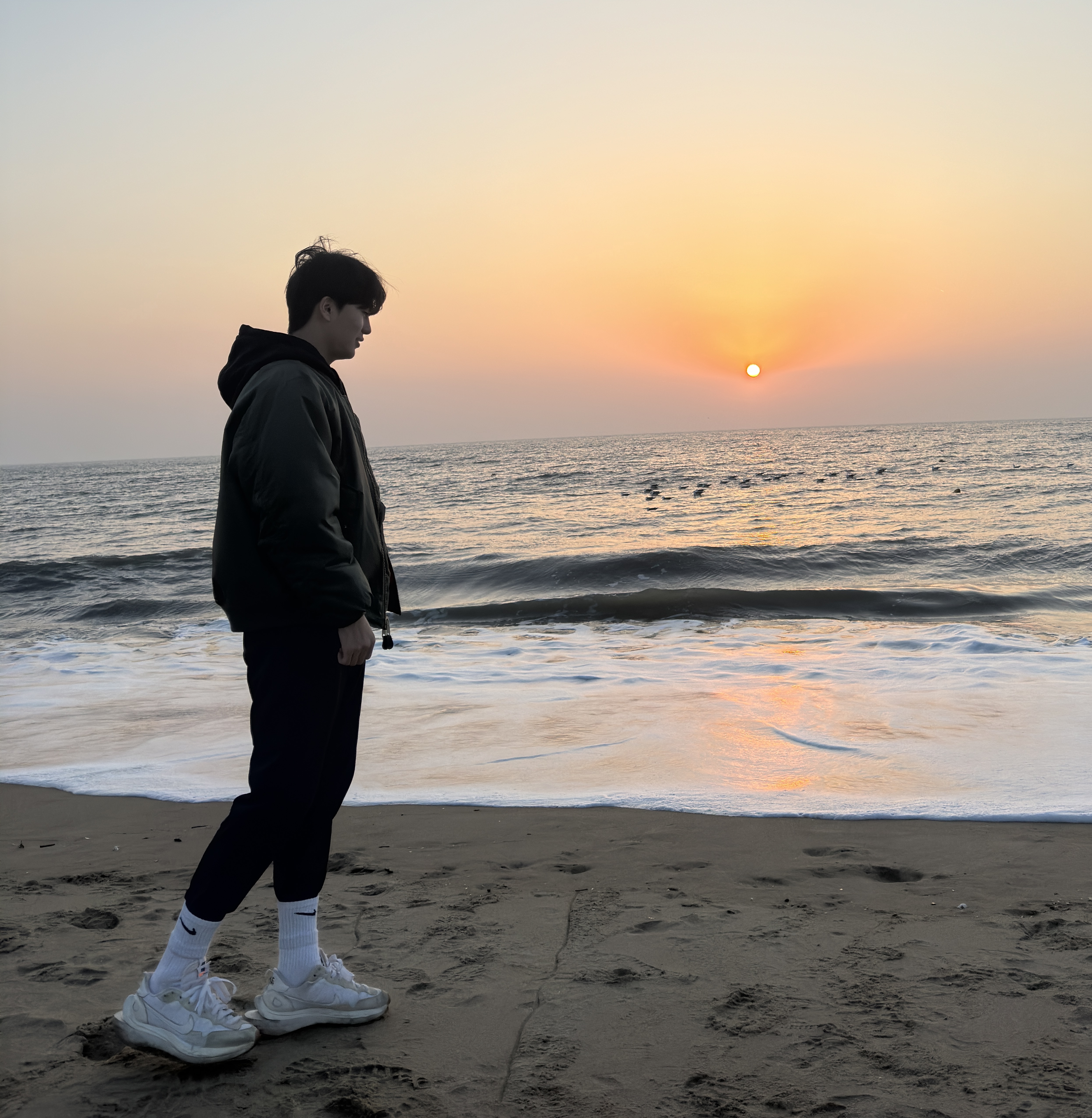 Nike x Sacai VaporWaffle White and Gum 착용 스타일 - 1