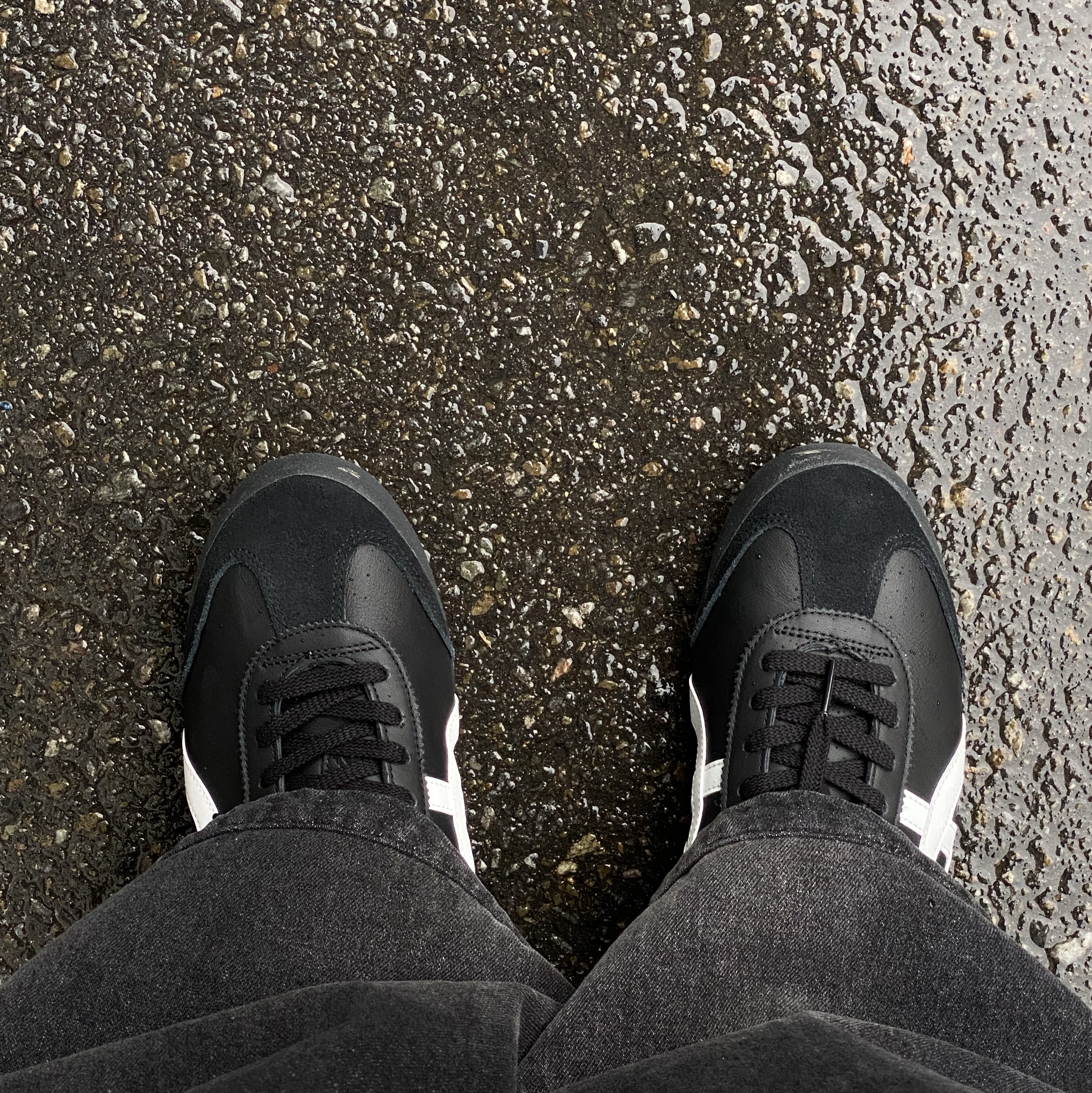 Onitsuka Tiger Mexico 66 Black White 착용 스타일