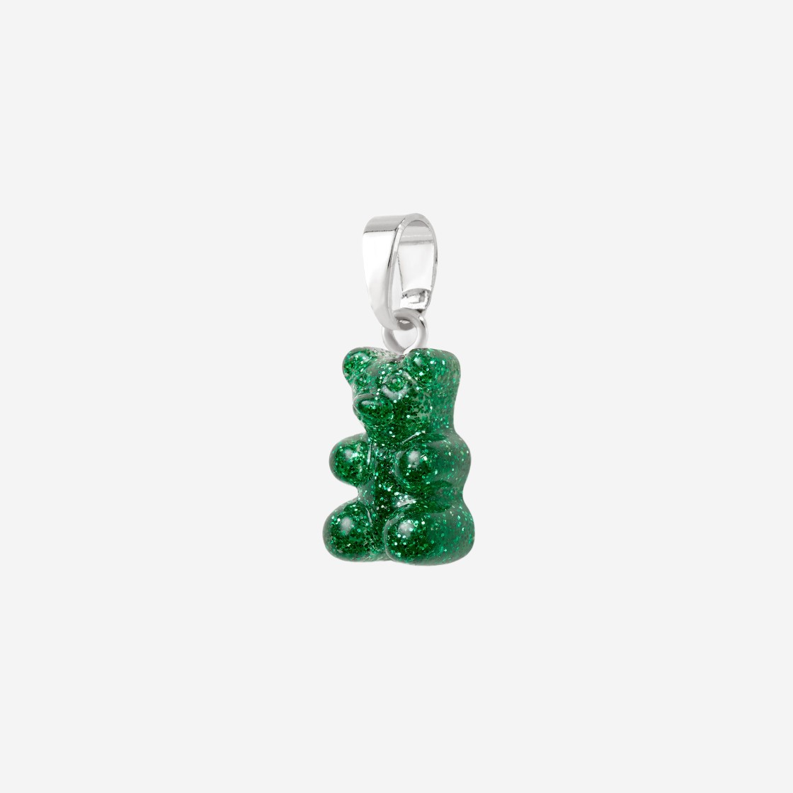 Crystal Haze Nostalgia Bear with Classic Connector Silver Green Haze 상세 이미지 1