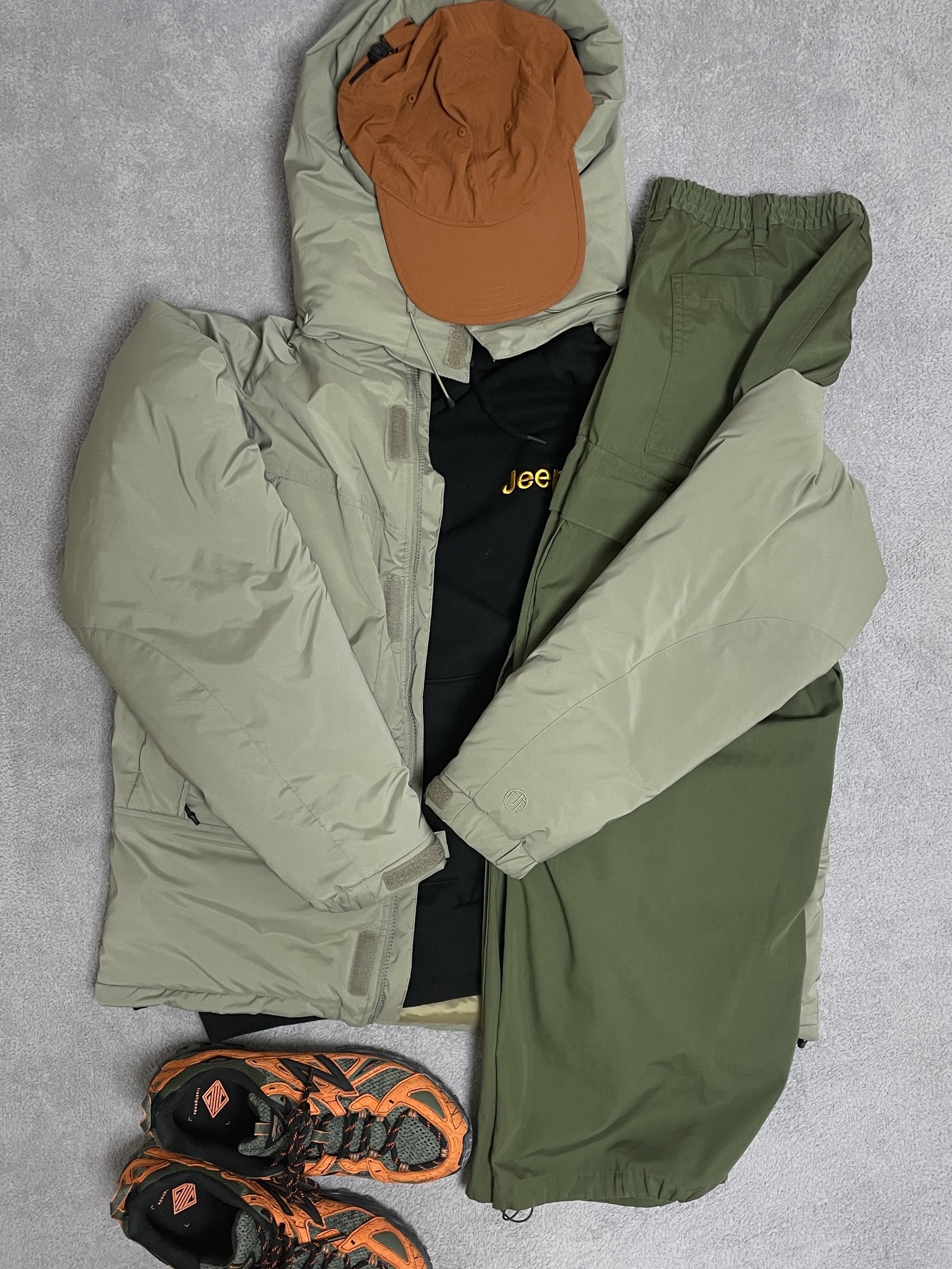 New Balance x Joe Freshgoods Beneath the Surface 610 Lil Swamps Orange 착용 스타일 - 6