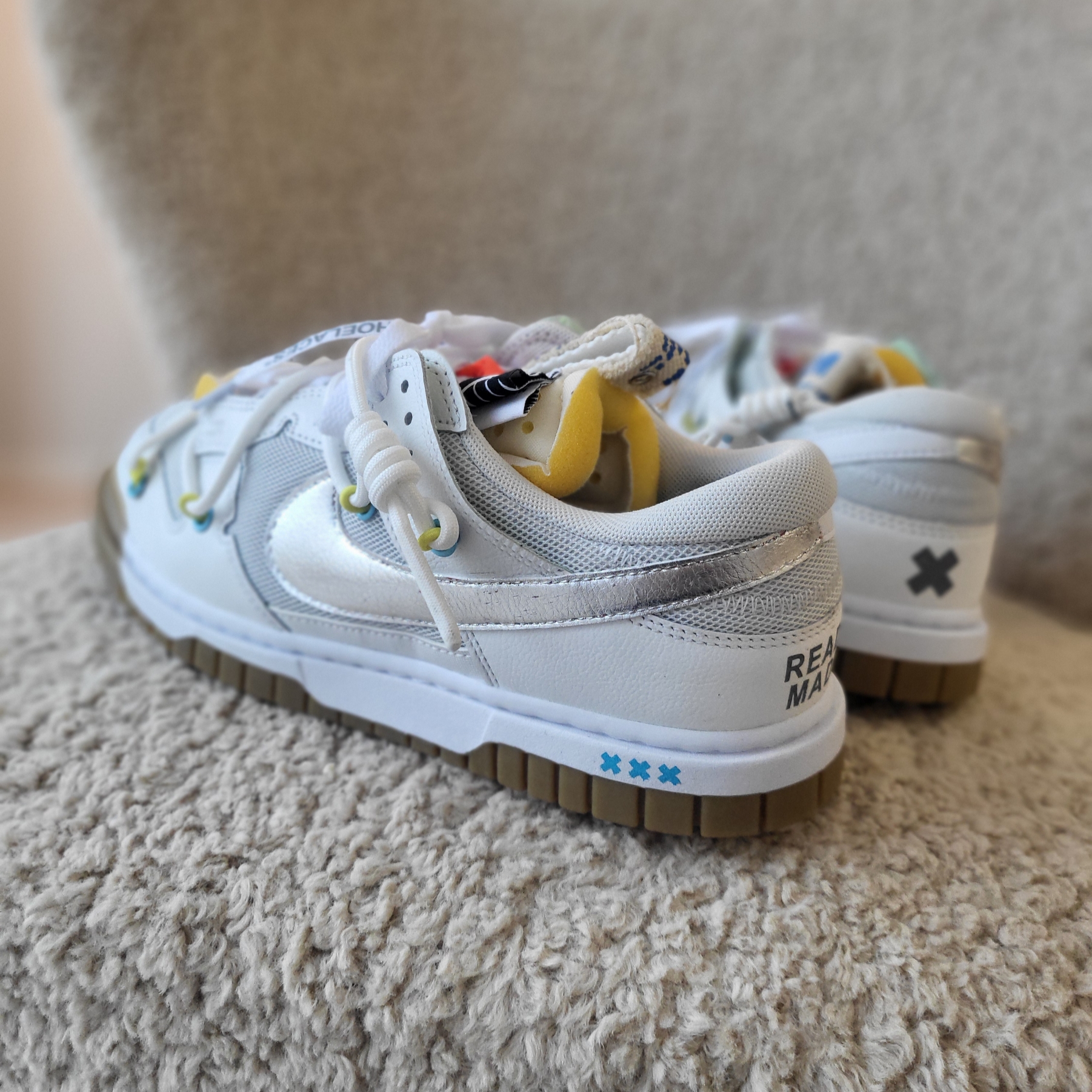 Nike Air Dunk Jumbo Photon Dust 착용 스타일 - 3