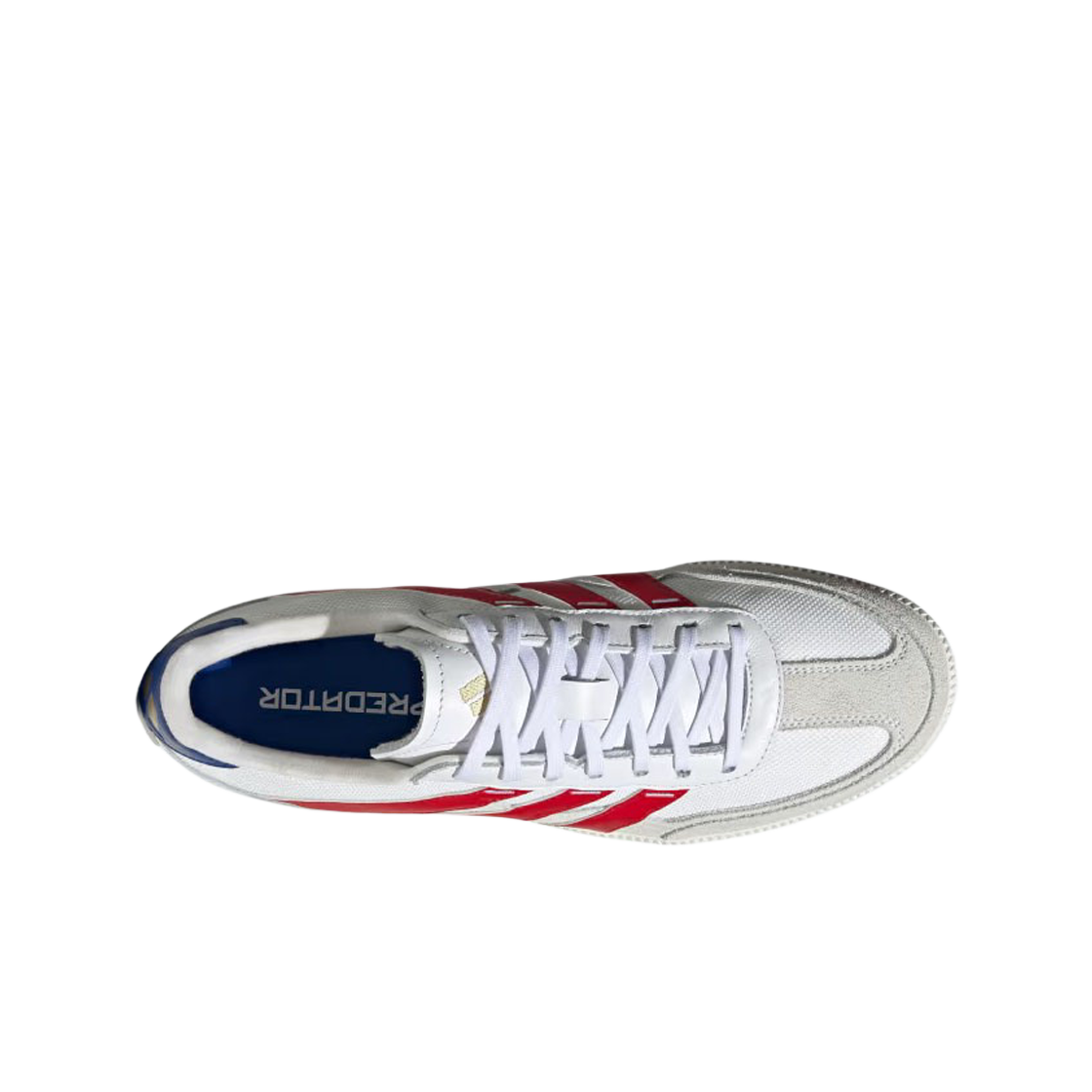 아디다스 프레데터 24 리그 로우 프리스타일 클라우드 화이트 베러 스칼렛 로얄 블루(Adidas Predator 24 League Low Freestyle Cloud White Better Scarlet Royal Blue) - 2