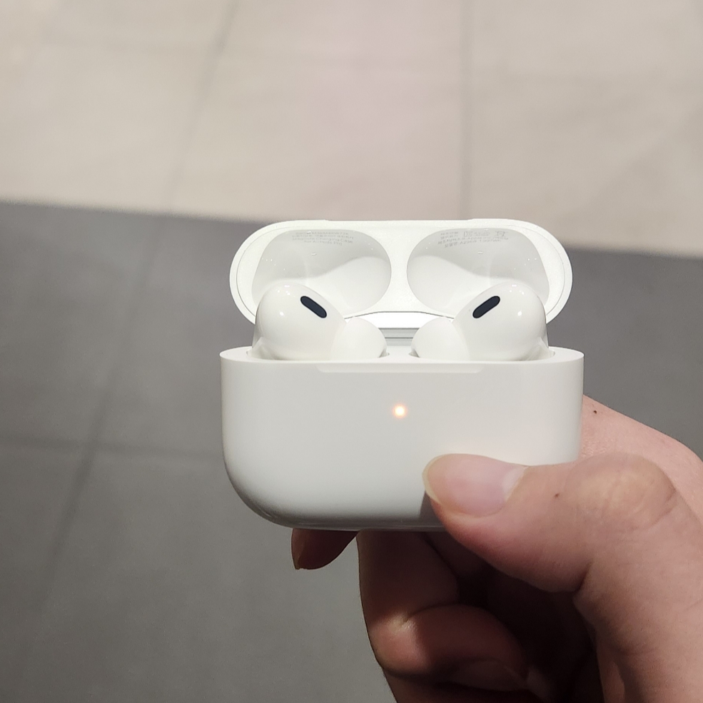 Apple Airpods Pro 2nd Gen with MagSafe Charging Case USB C (Korean Ver.) 착용 스타일