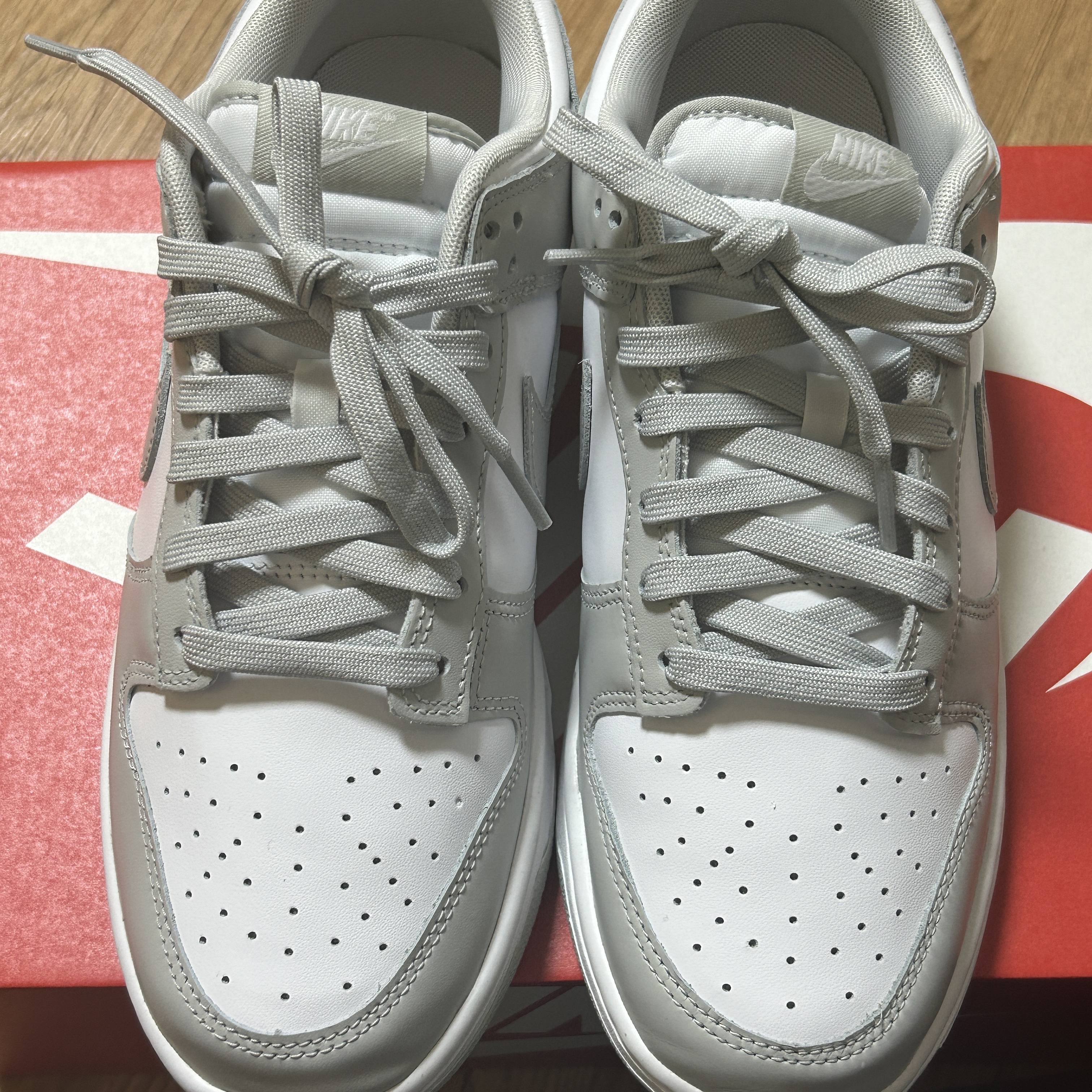Nike Dunk Low Retro Grey Fog 착용 스타일