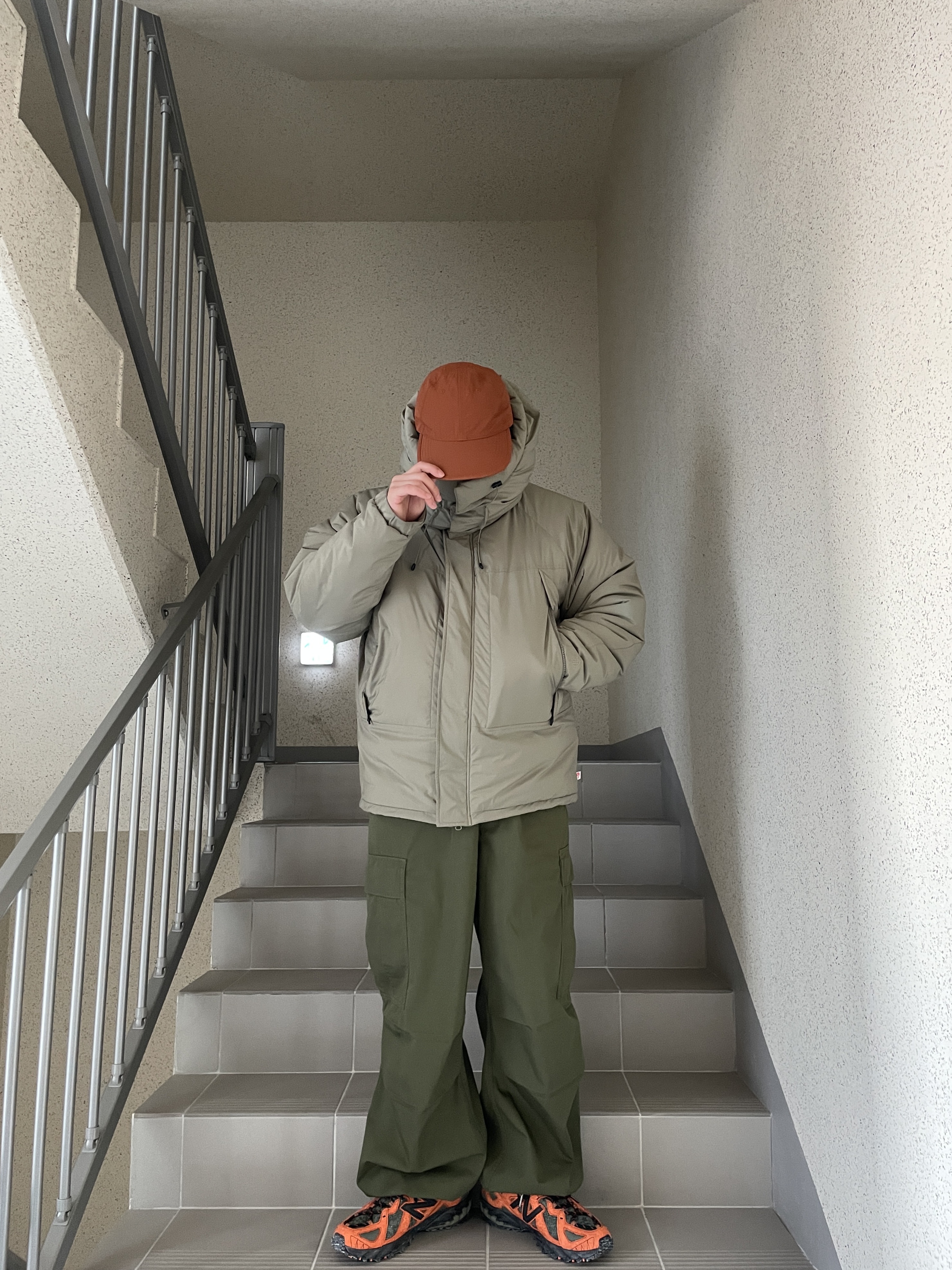 New Balance x Joe Freshgoods Beneath the Surface 610 Lil Swamps Orange 착용 스타일 - 4