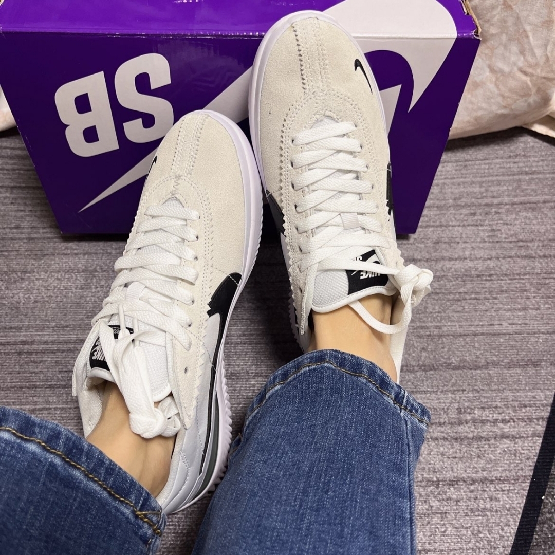 Nike BRSB White Black 착용 스타일 - 2