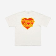 Human Made Heart Badge T-Shirt White