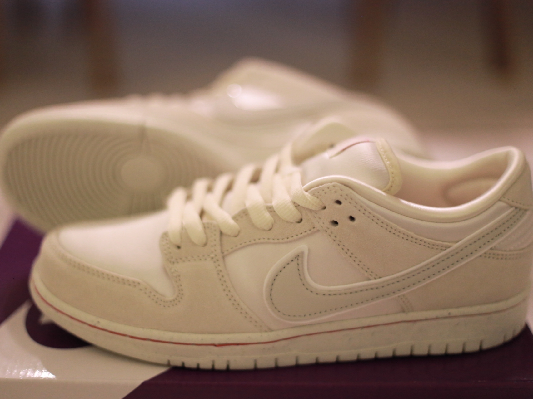 Nike SB Dunk Low PRM Coconut Milk 착용 스타일 - 4