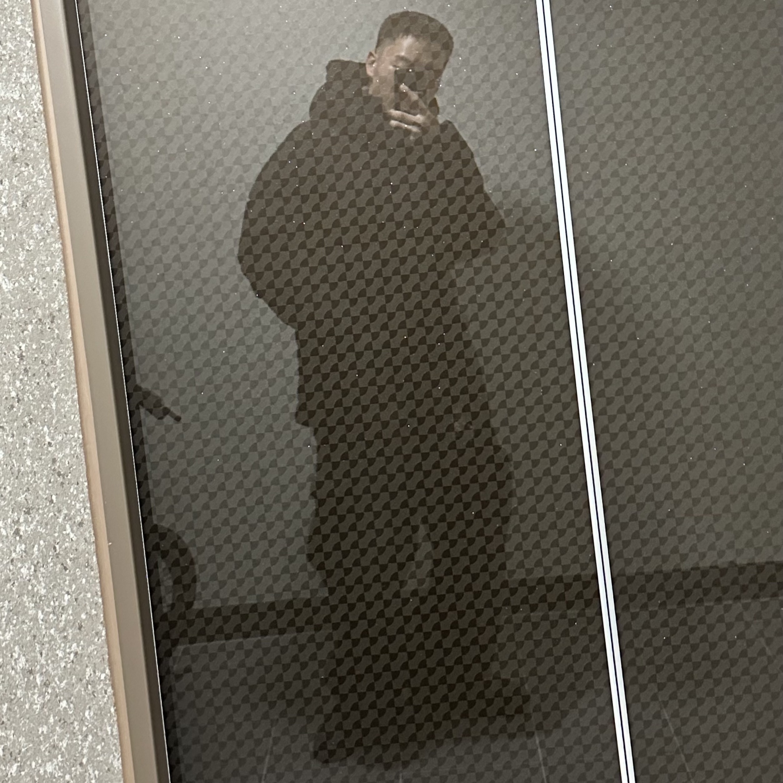 Ten C Artic Down Parka Black 착용 스타일 - 1