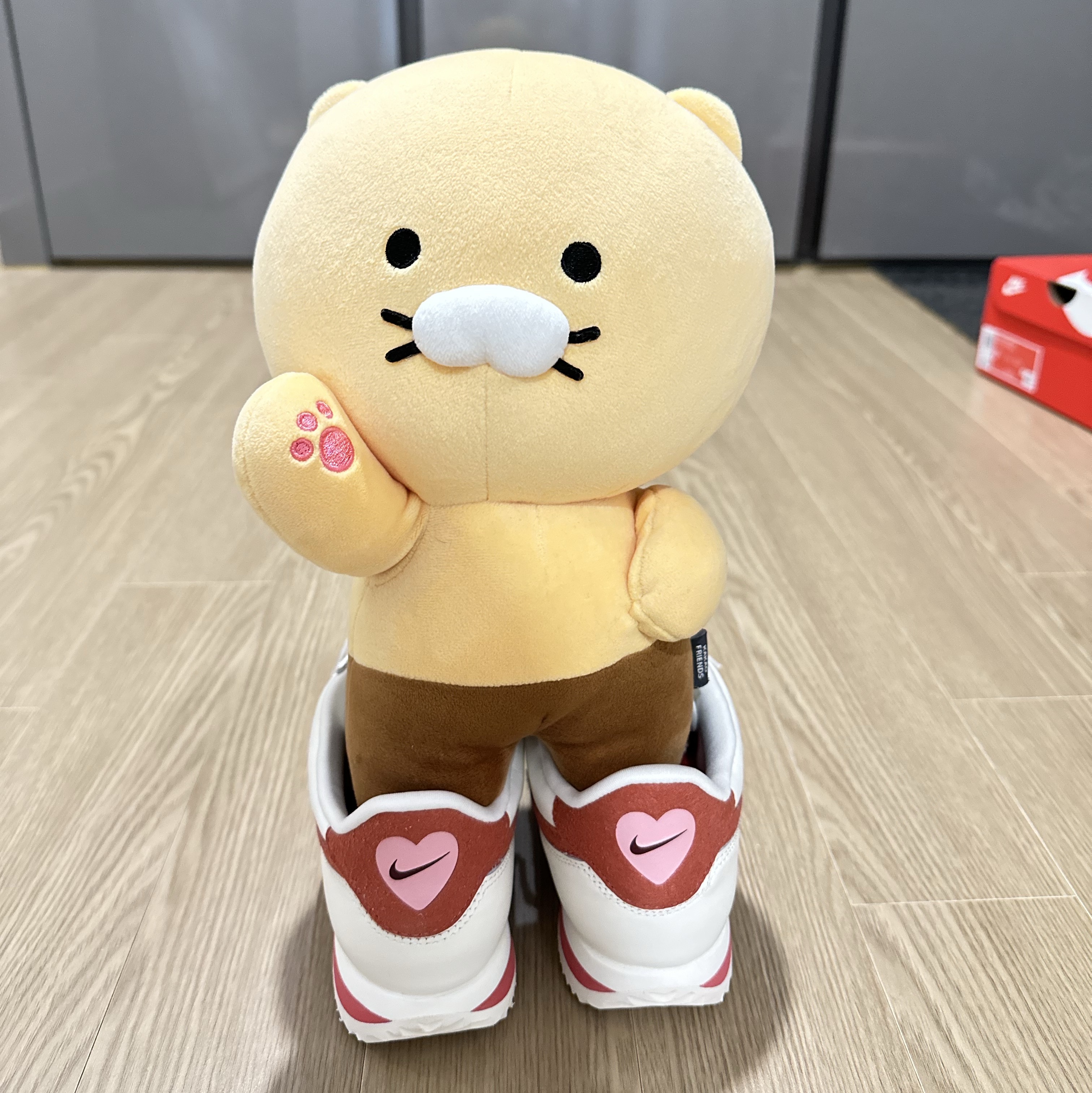 (W) Nike Cortez SE Valentine Day Sail Adobe 착용 스타일 - 2