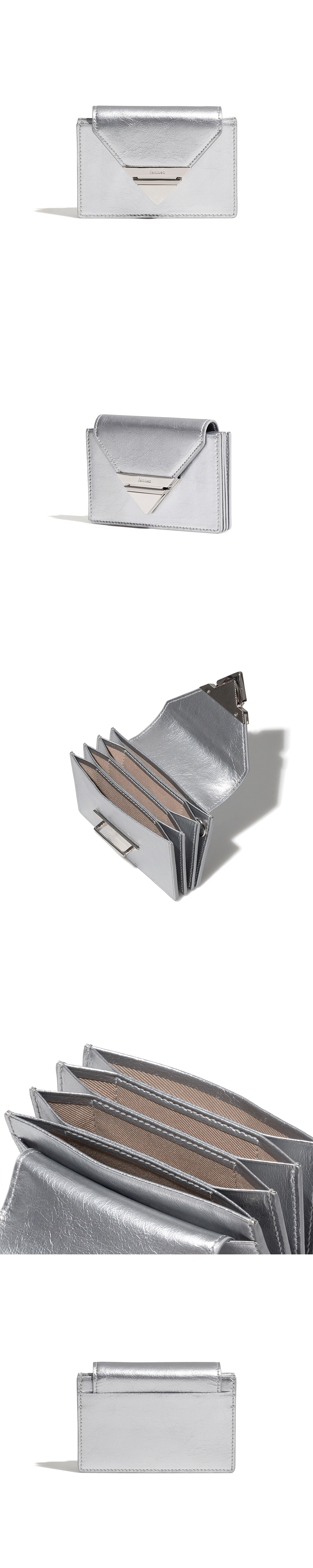 ★Fennec★ PUSH SLIDE POCKET SILVER FM4P201SIF PUSH SLIDE POCKET - METALLIC SILVER - Fennec
