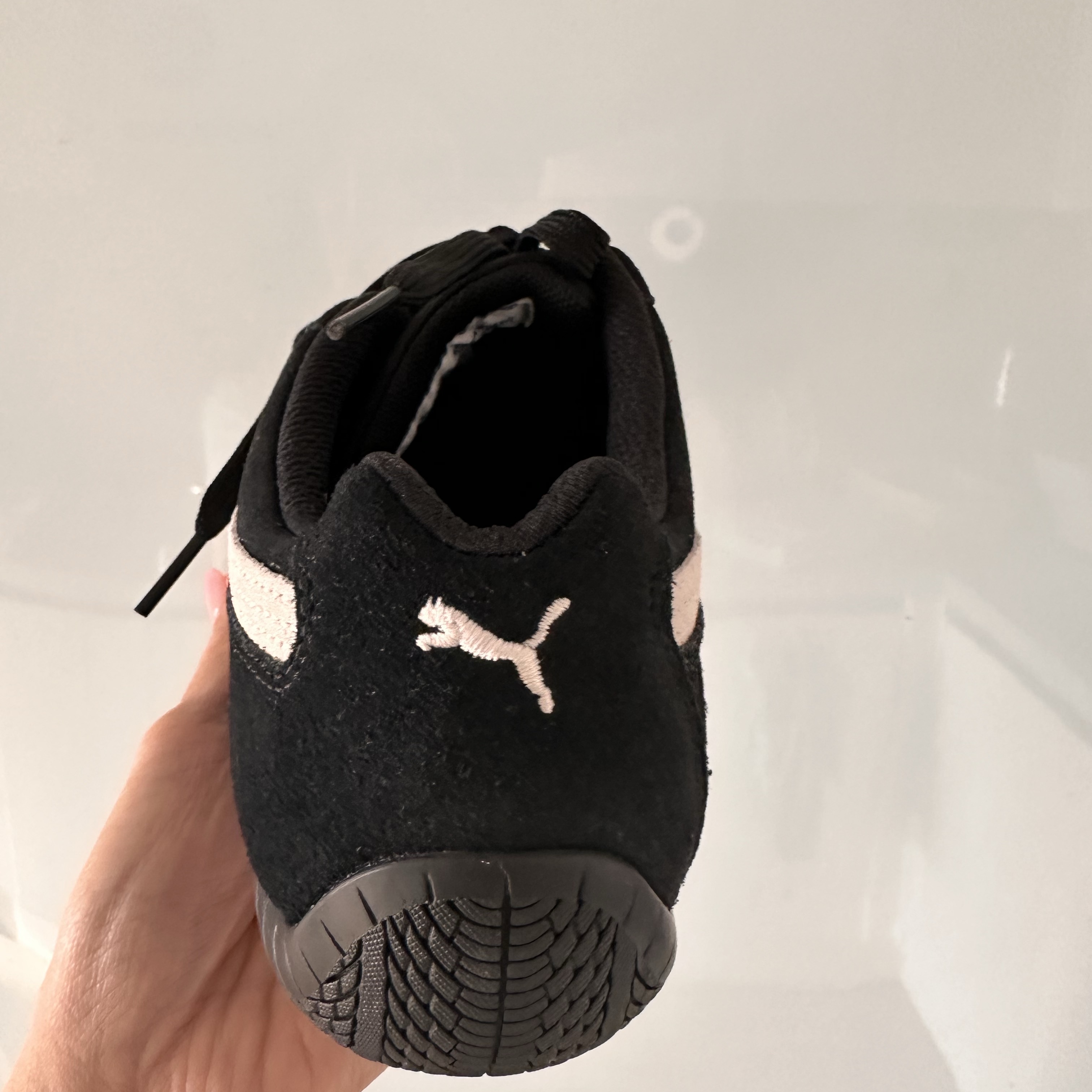 Puma Speedcat OG Sparco Black White 착용 스타일 - 2