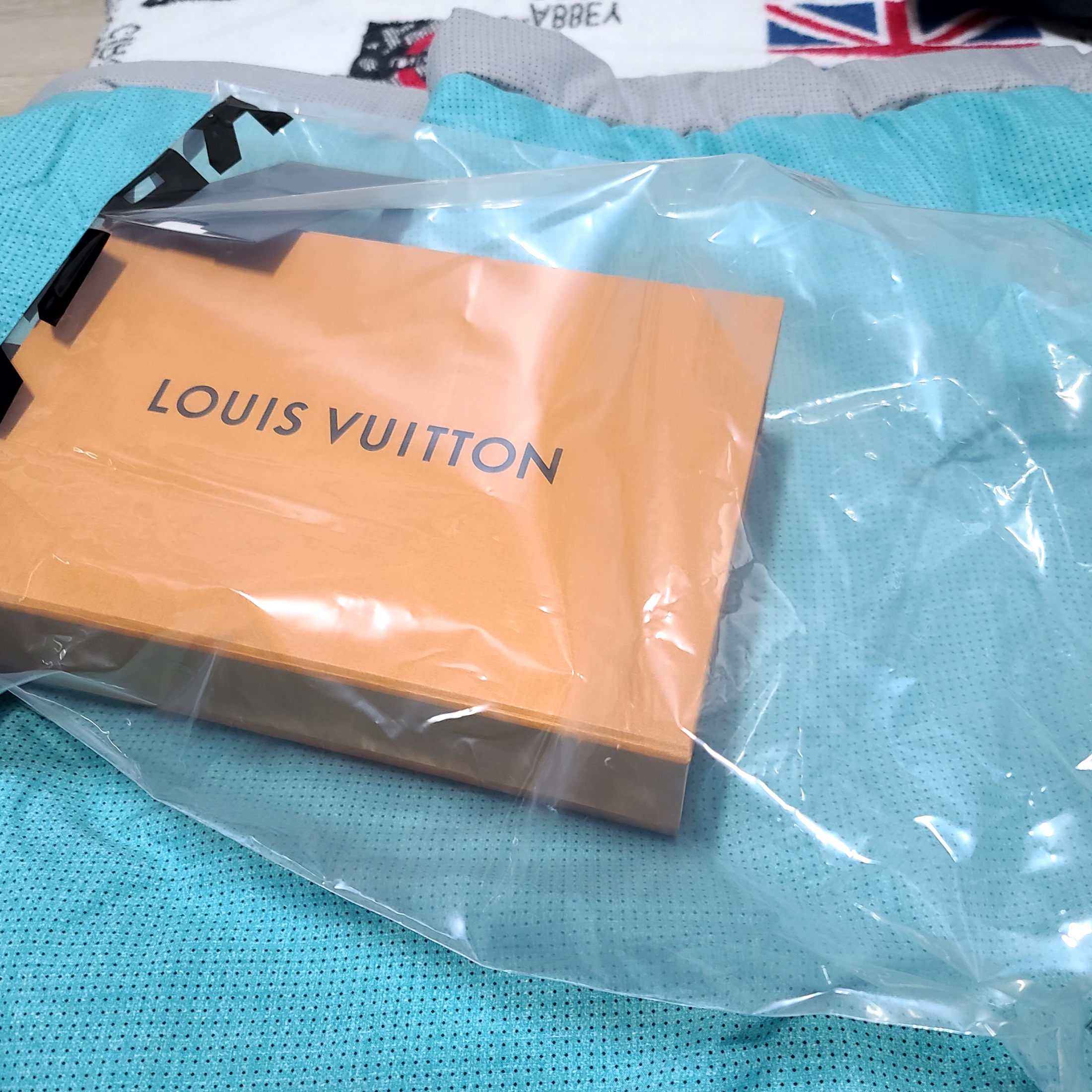 Louis Vuitton Monogram Classic Muffler Black 착용 스타일 - 2