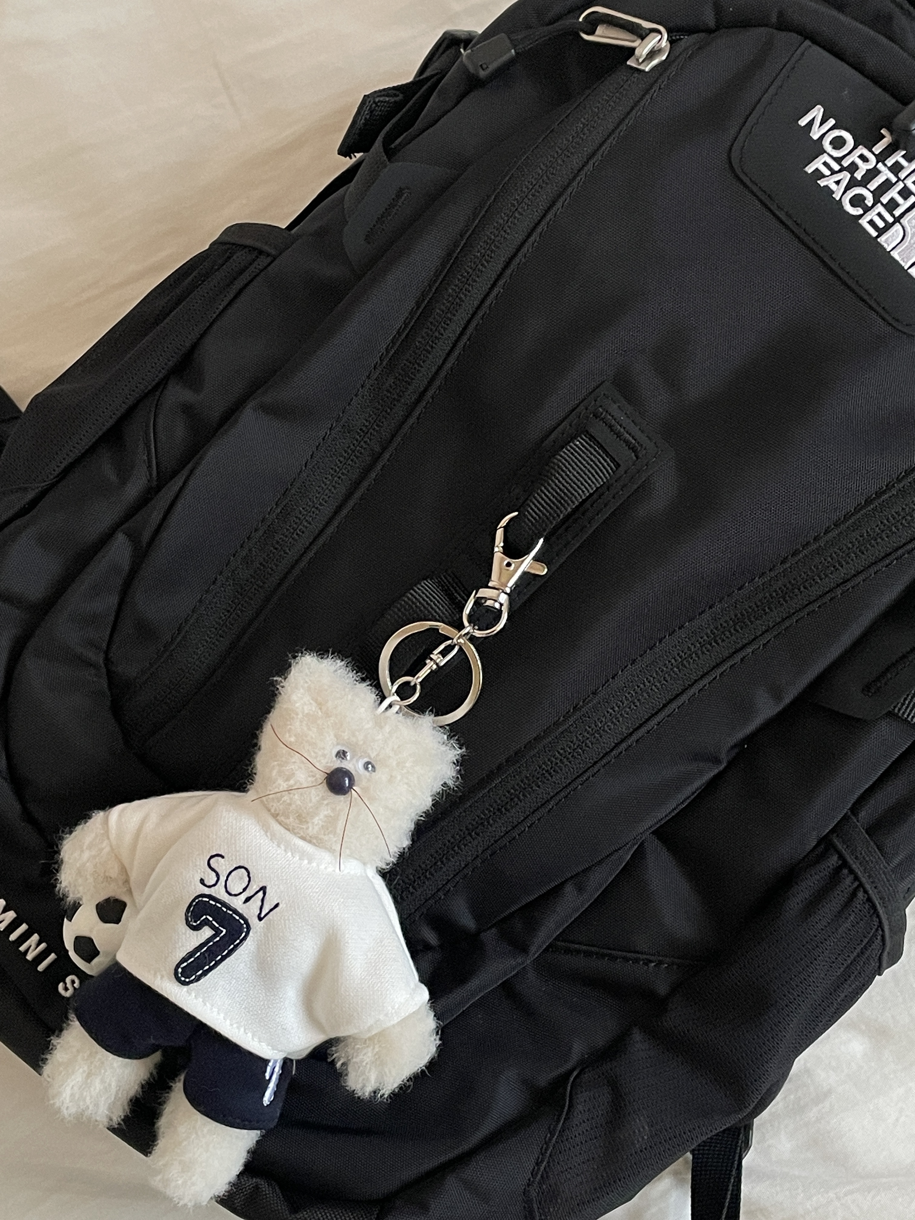 The North Face Mini Shot Black, [예약 배송] NOS7 x Monamhee SON.hee Cream 착용 스타일