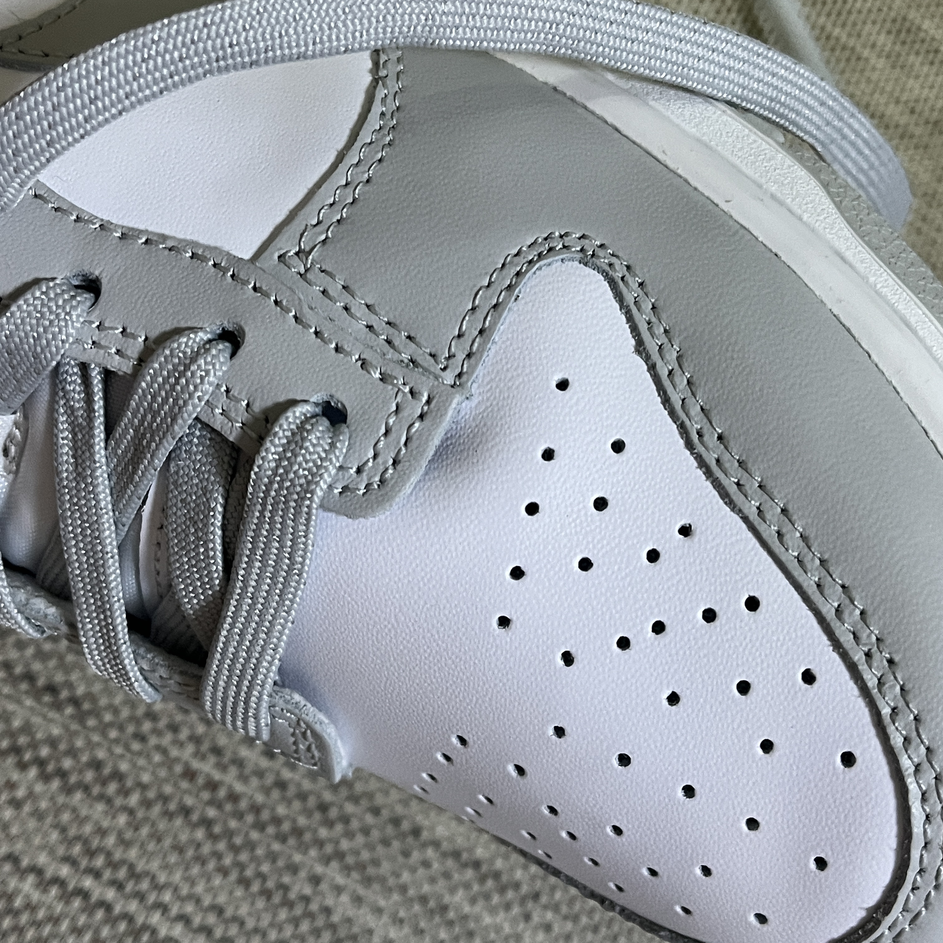 Nike Dunk Low Retro Grey Fog 착용 스타일 - 2