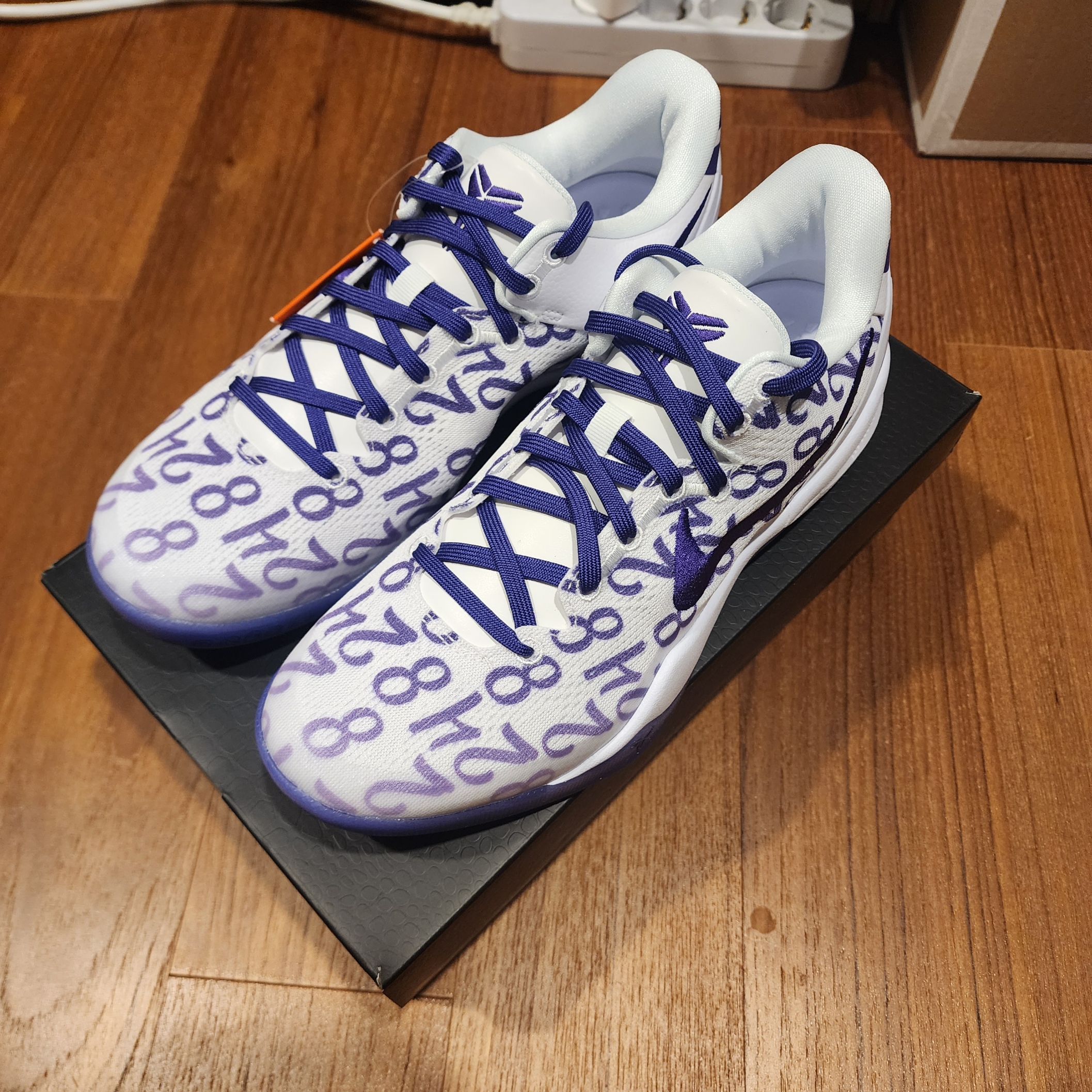 Nike Kobe 8 Protro Court Purple 착용 스타일 - 6