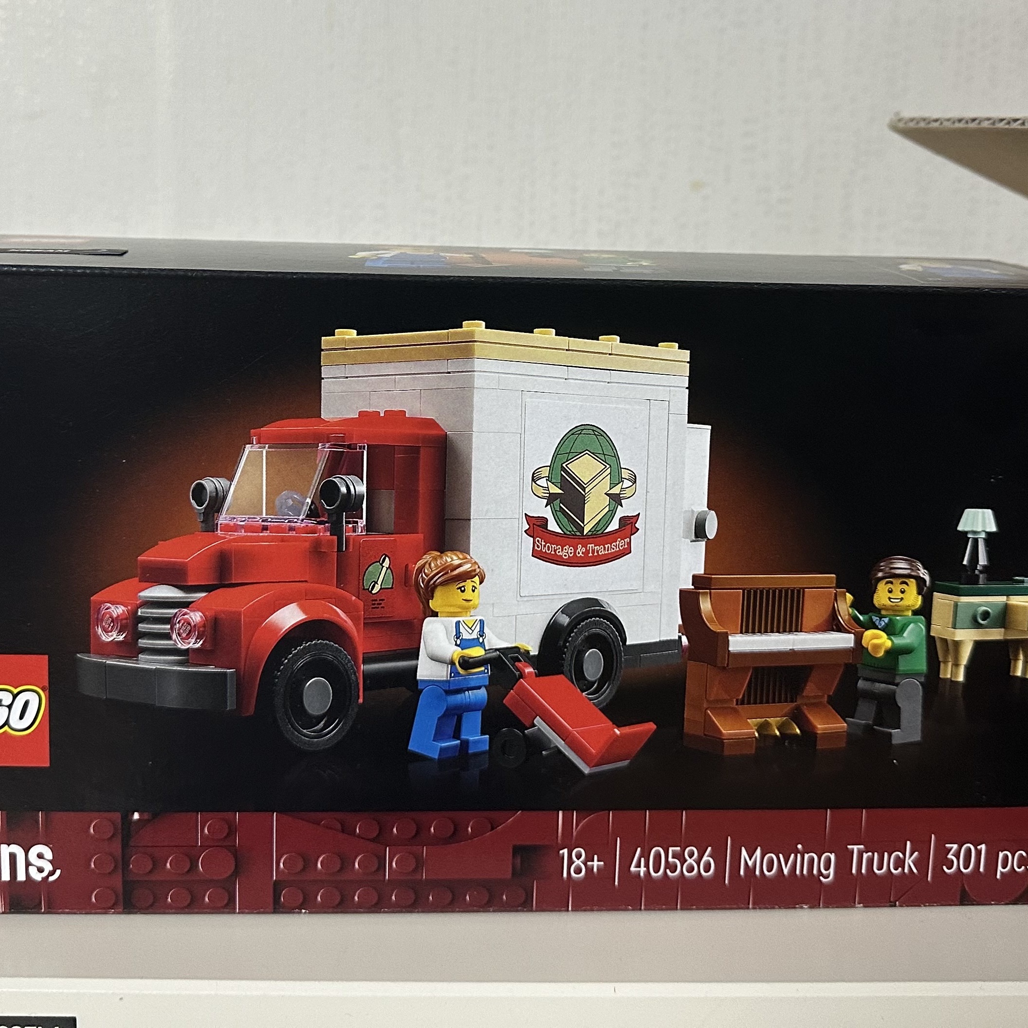 Lego Moving Truck 착용 스타일