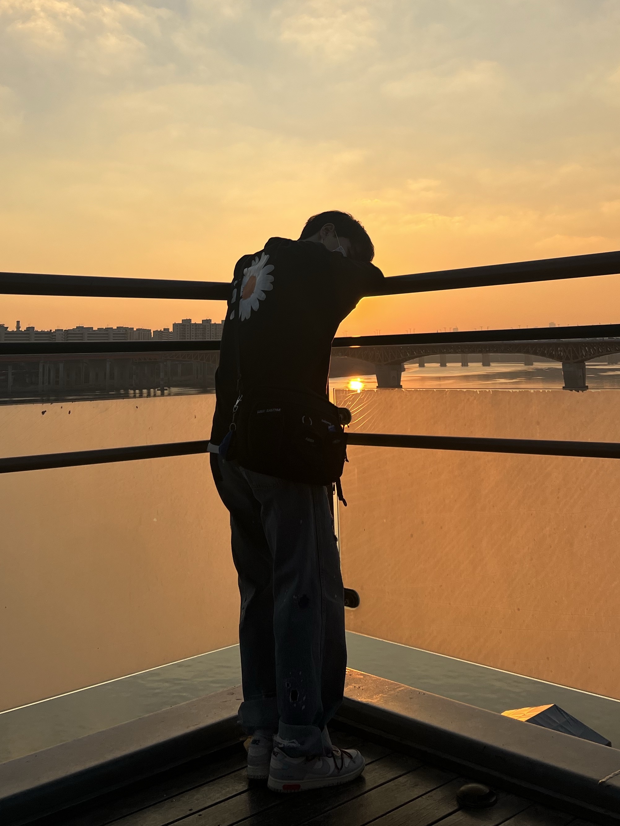 Nike x Peaceminusone LS T-Shirt Black (DR0098-010), Nike x Off-White Dunk Low The 50 - Lot 46 착용 스타일 - 1