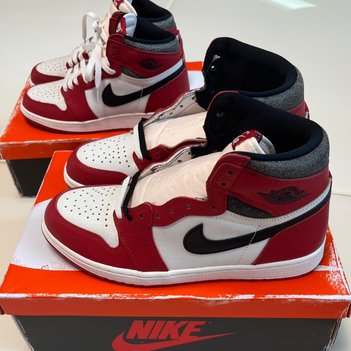 Jordan 1 Retro High OG Chicago 2022, (GS) Jordan 1 Retro High OG Chicago 2022 착용 스타일
