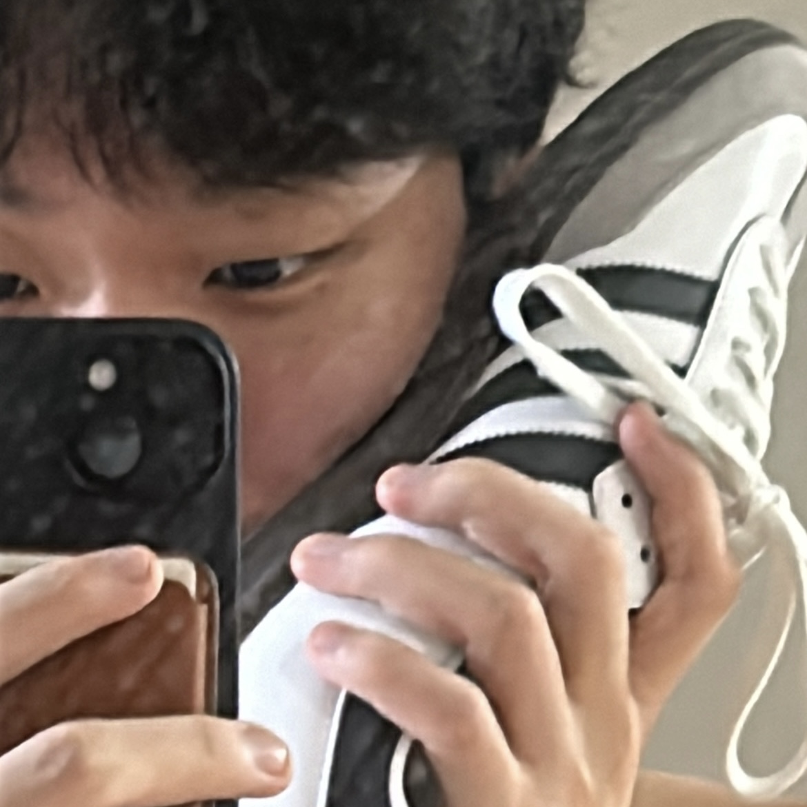 Adidas Samba OG Cloud White 착용 스타일 - 4