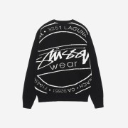 Stussy Laguna Icon Sweater Black