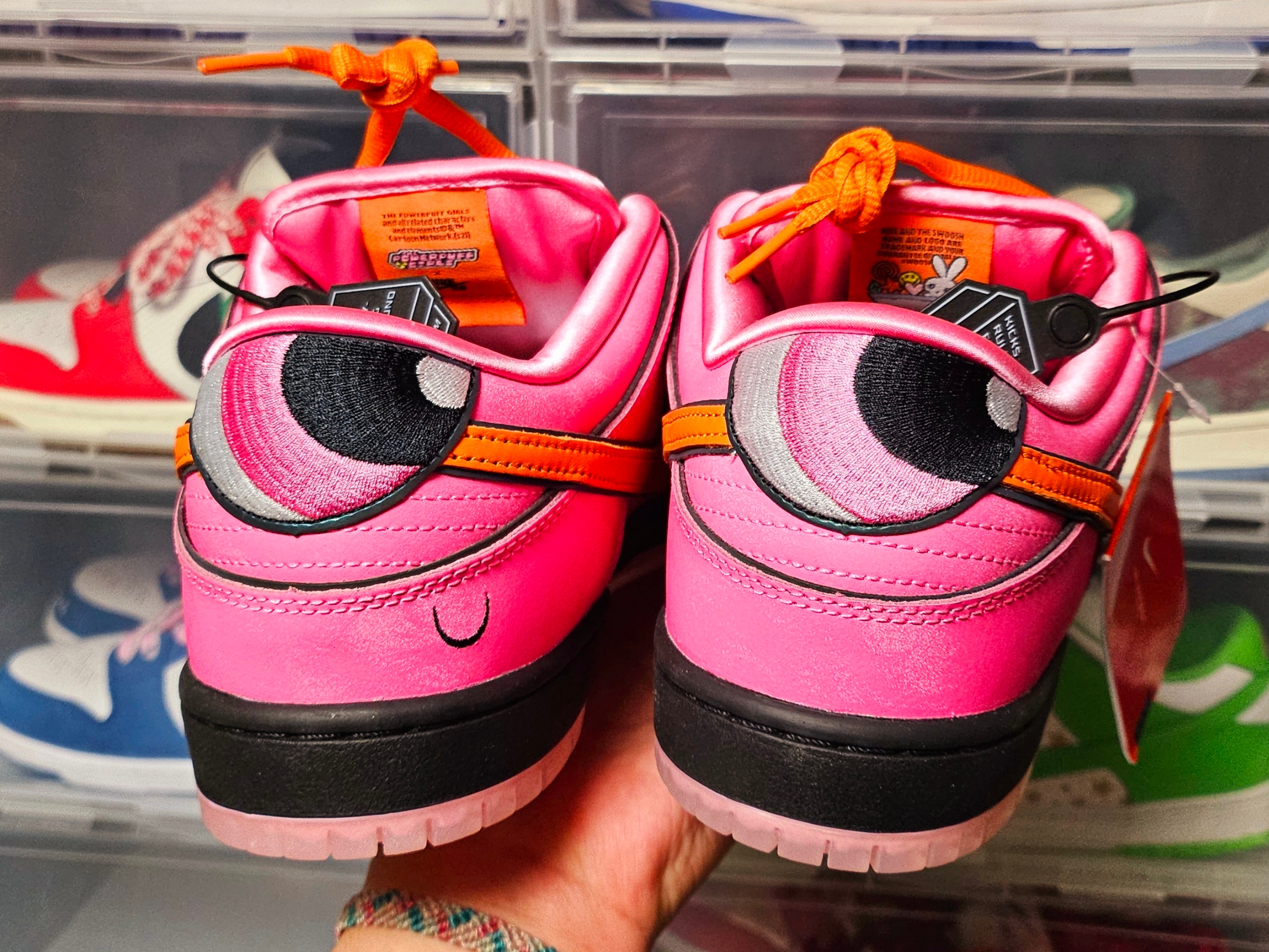 Nike x The Powerpuff Girls SB Dunk Low Pro QS Blossom 착용 스타일 - 5