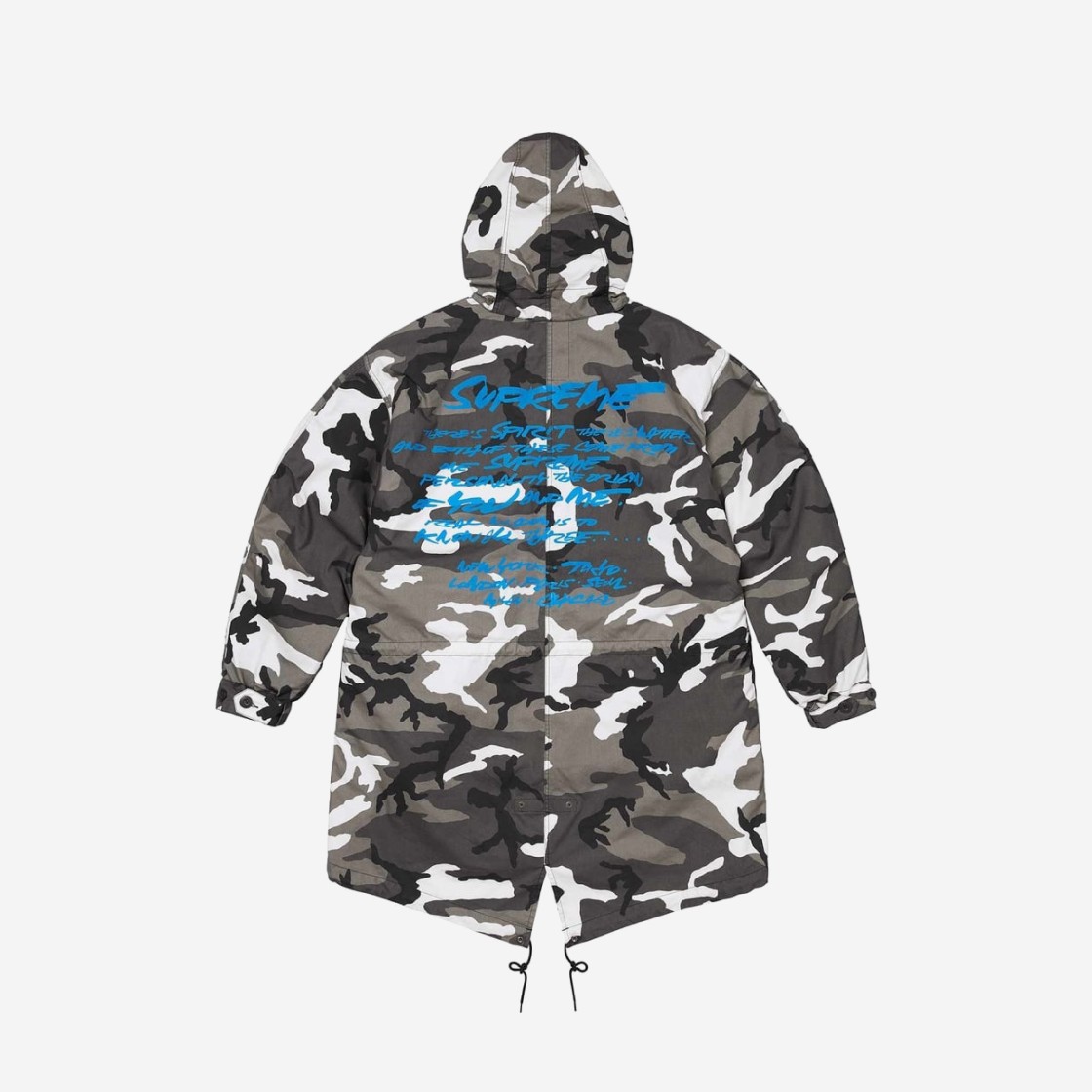 Supreme Futura Fishtail Parka Snow Camo - 24SS 상세 이미지 2