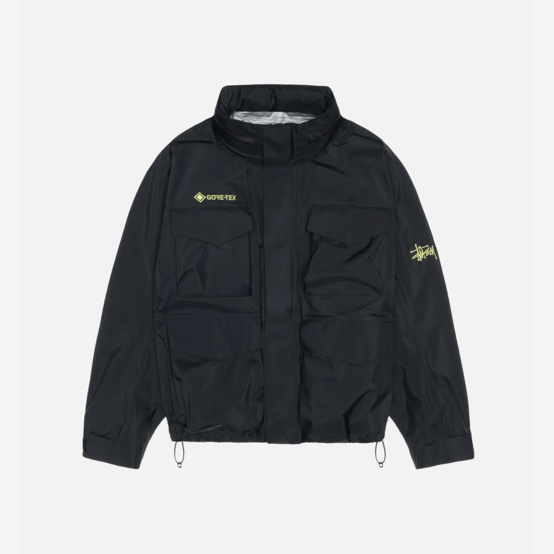 Stussy Gore-Tex M65 Jacket Black 상세 이미지 2