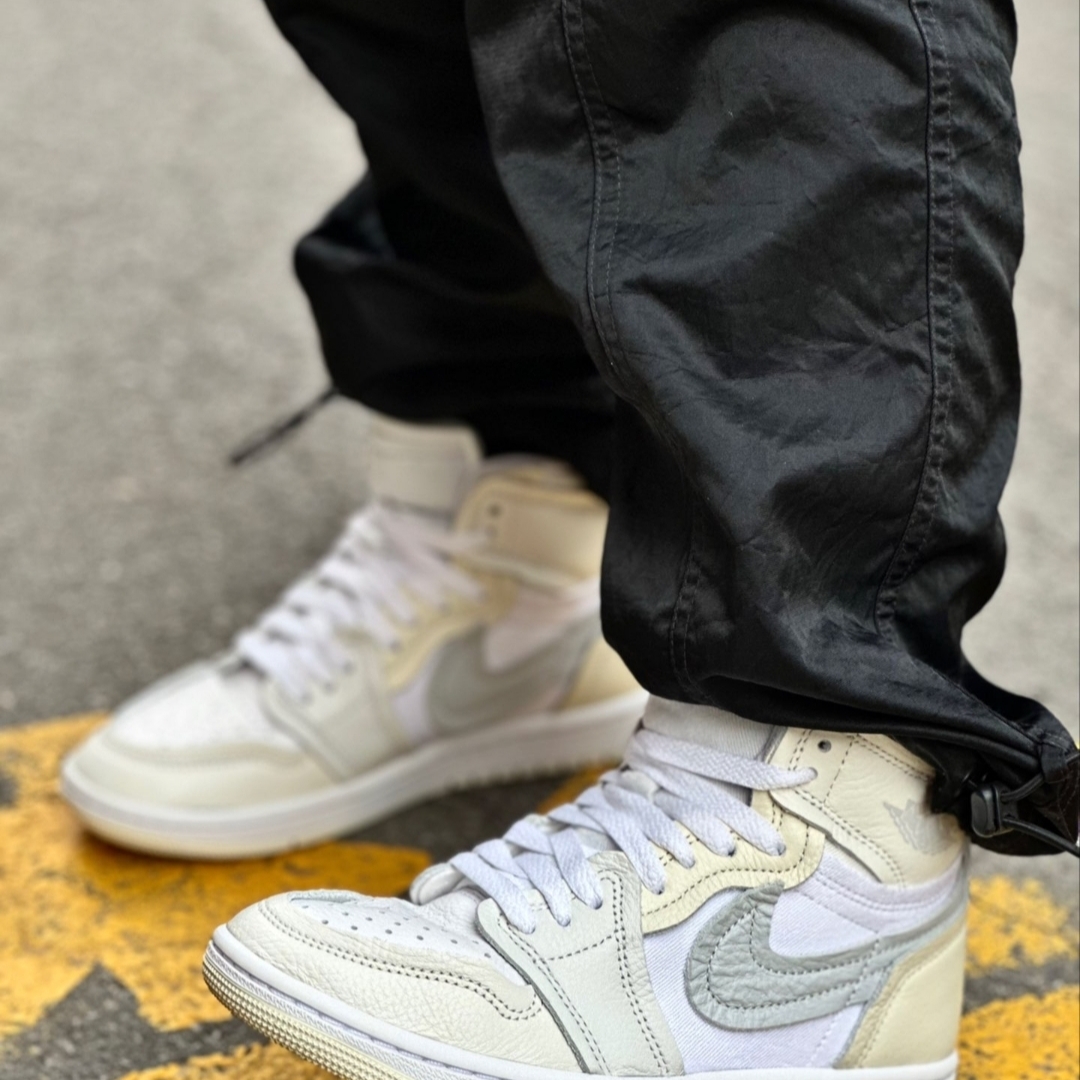 (W) Jordan 1 High MM White Coconut Milk 착용 스타일 - 2