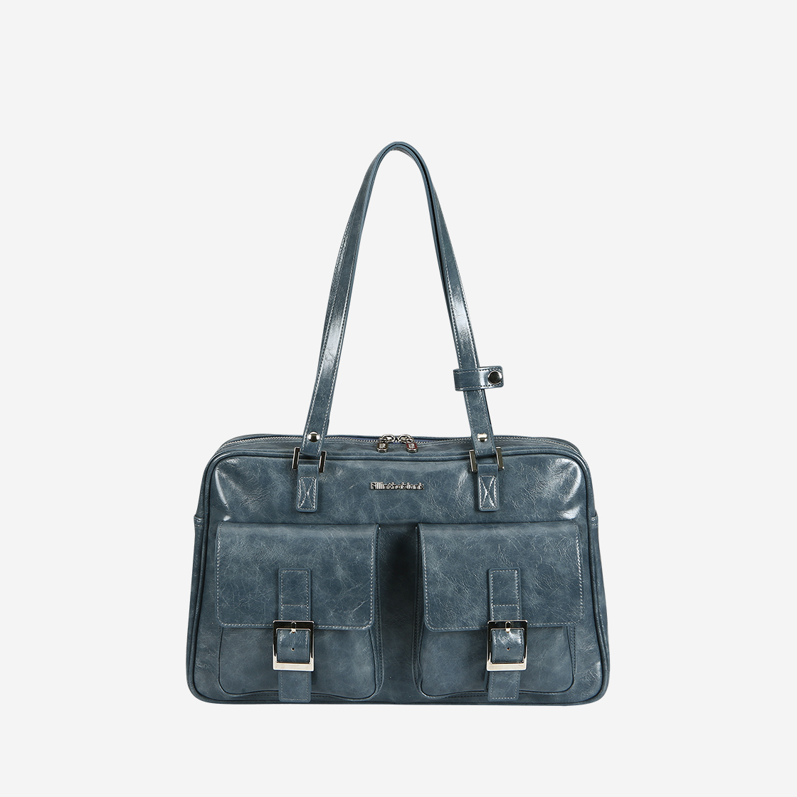 FILLINTHEBLANK★韓国★人気★Coated Denim Chillin Bag 2色 FILLINTHEBLANK