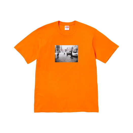 슈프림 크루 96 티셔츠 오렌지 - 24SS