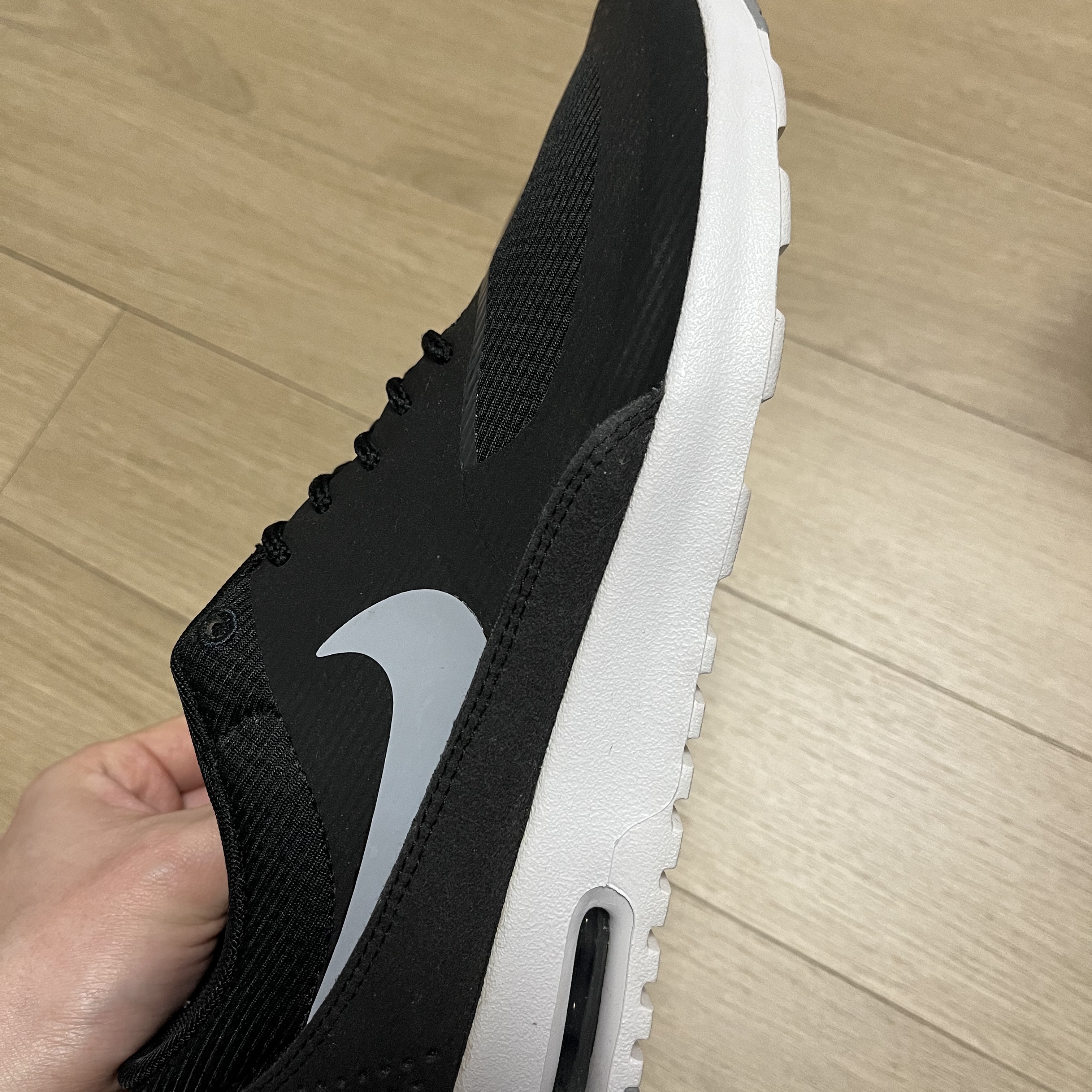 (W) Nike Air Max Thea Black 착용 스타일 - 2