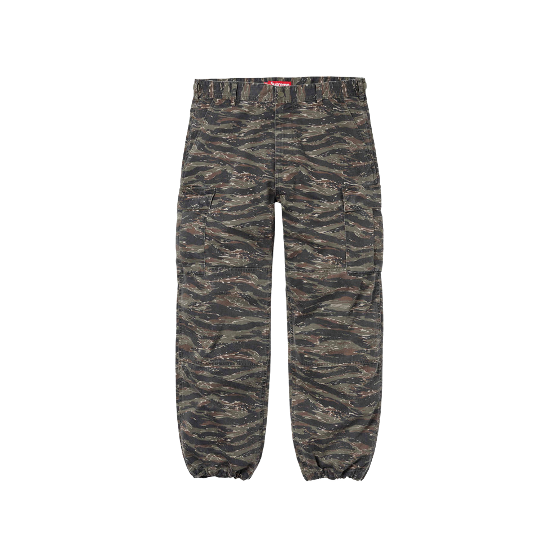 Supreme Cargo Pant Olive Tiger Camo - 24SS 상세 이미지 1