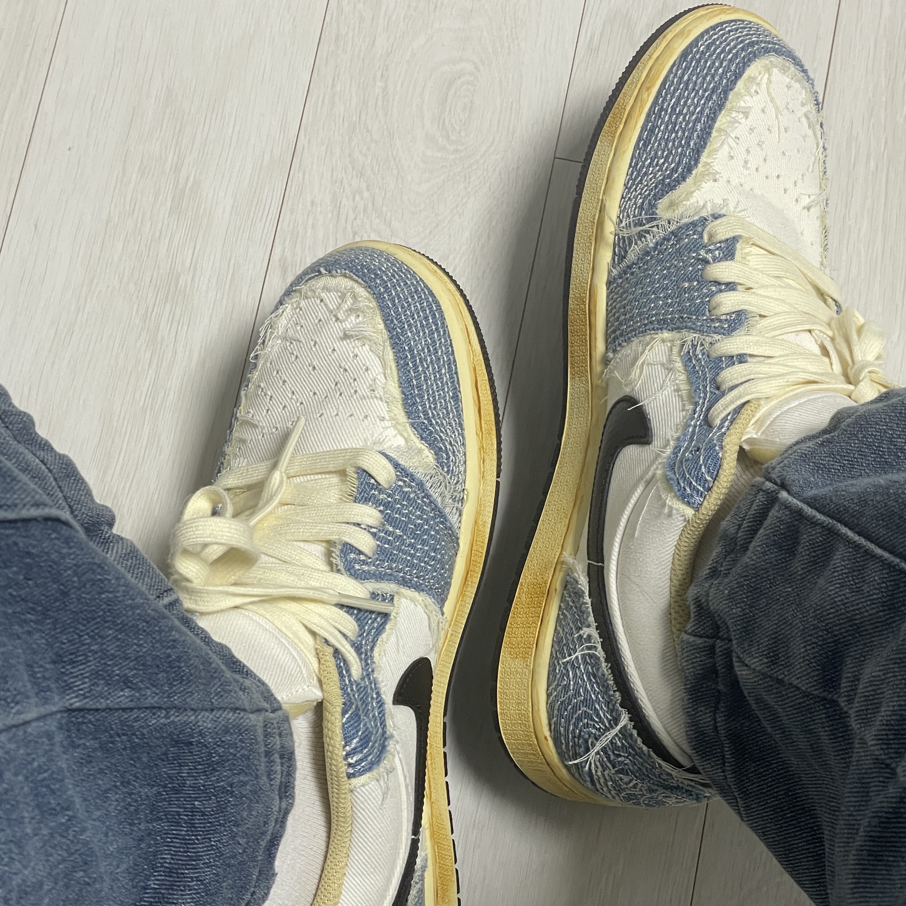 Jordan 1 Low World Make Japan 착용 스타일 - 1