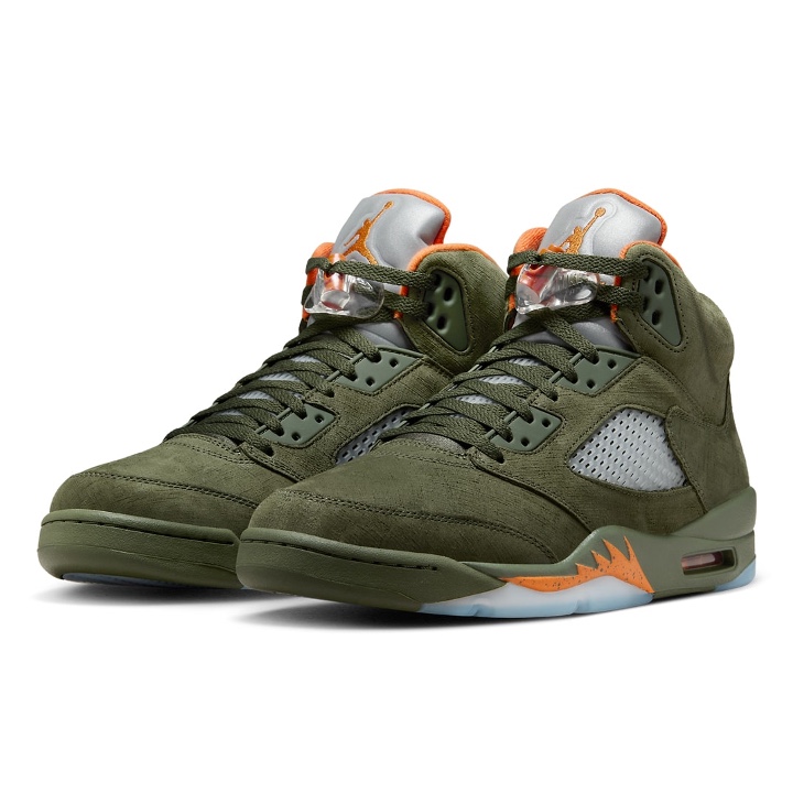 Jordan 5 Retro Olive 착용 스타일 - 3