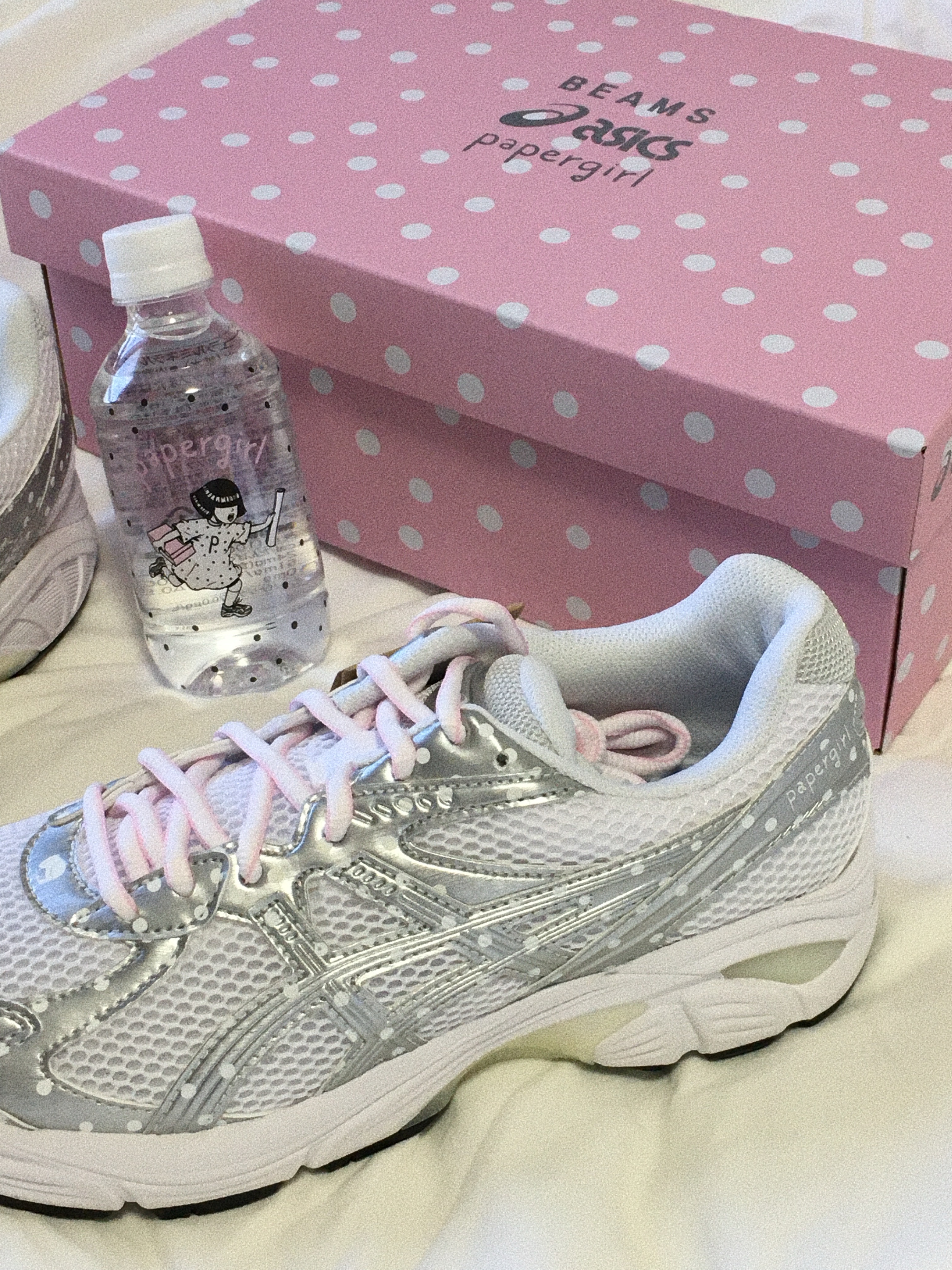 Asics x Papergirl Paris x Beams GT-2160 White Silver 착용 스타일 - 1
