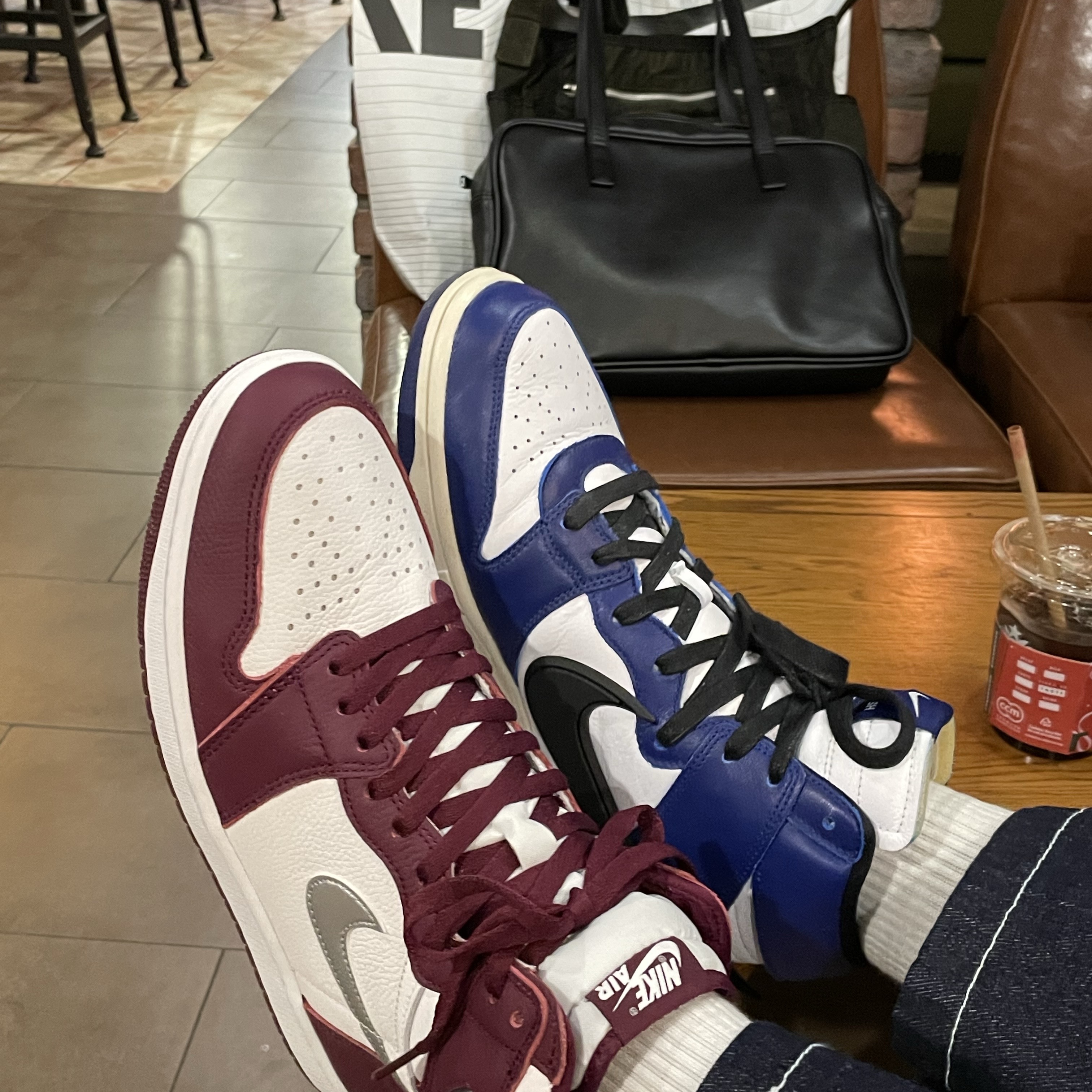 Nike x Ambush Dunk High Deep Royal Blue 착용 스타일