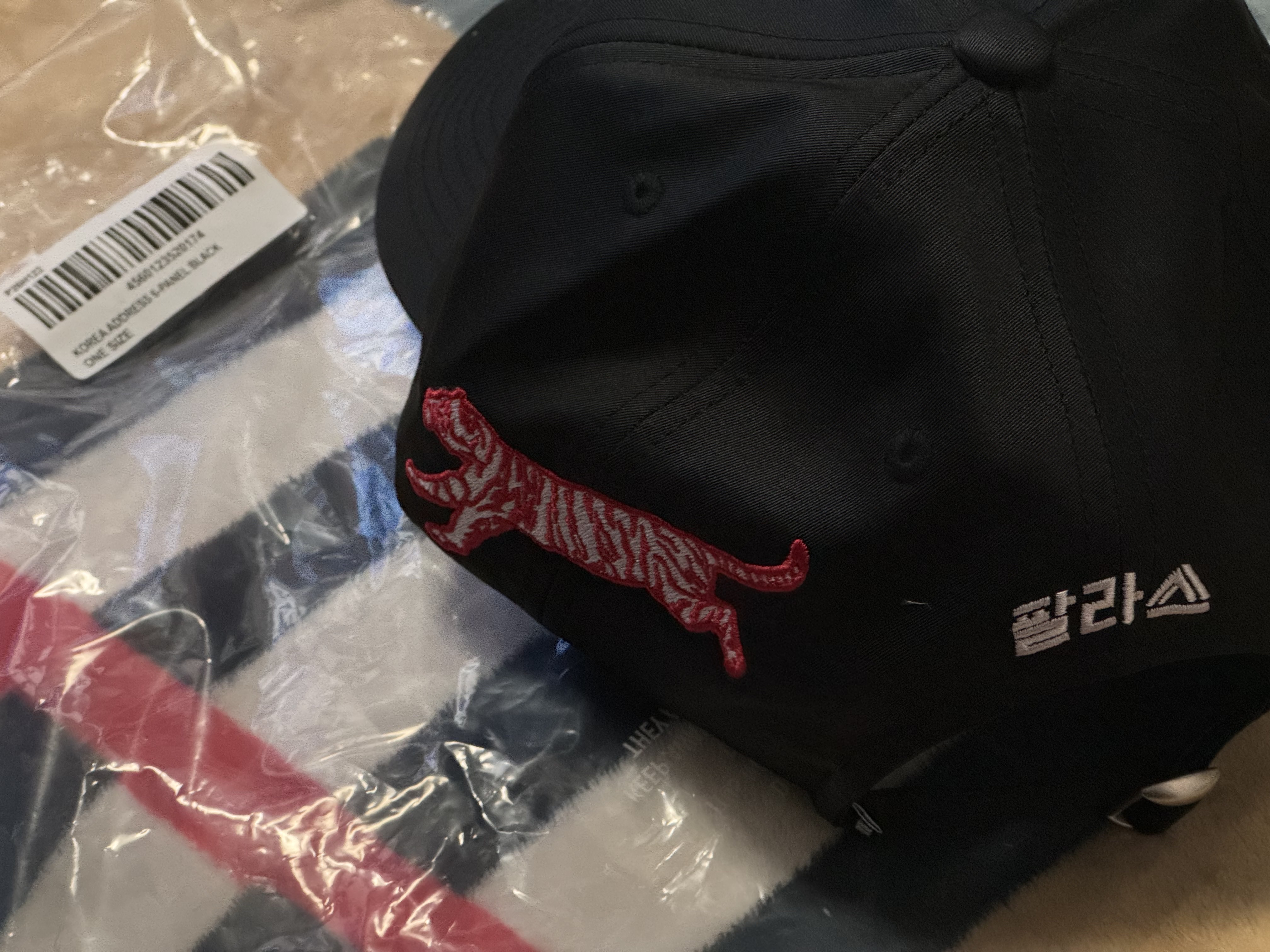 Palace Korea Cap Black - 24SS 착용 스타일