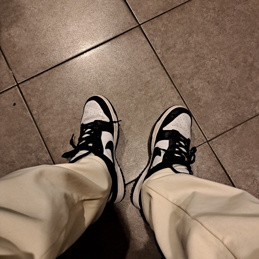Nike Dunk Low Retro Black 착용 스타일