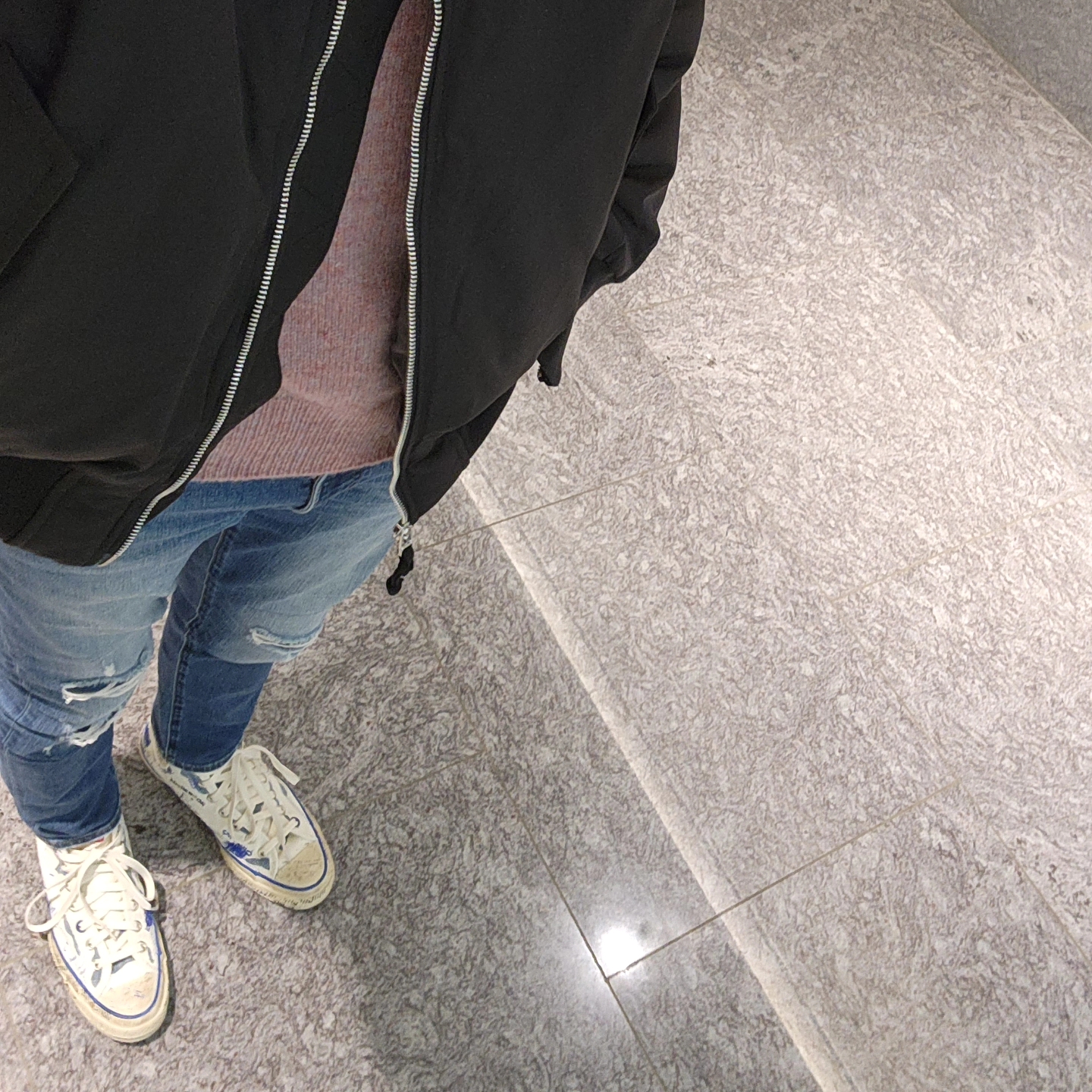 Converse x Ader Error Chuck 70 High White 착용 스타일
