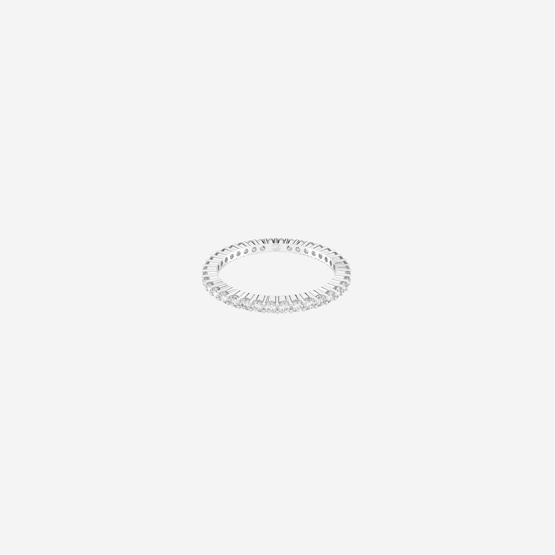 (W) Swarovski Vittore Ring White Silver Finish 상세 이미지 1