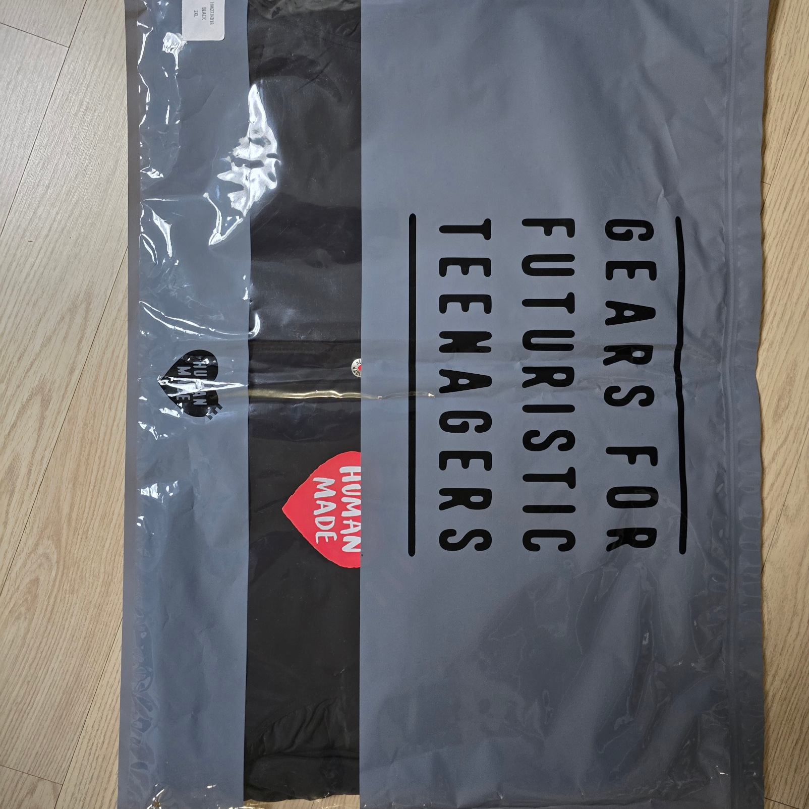 Human Made Coach Jacket Black 착용 스타일 - 1