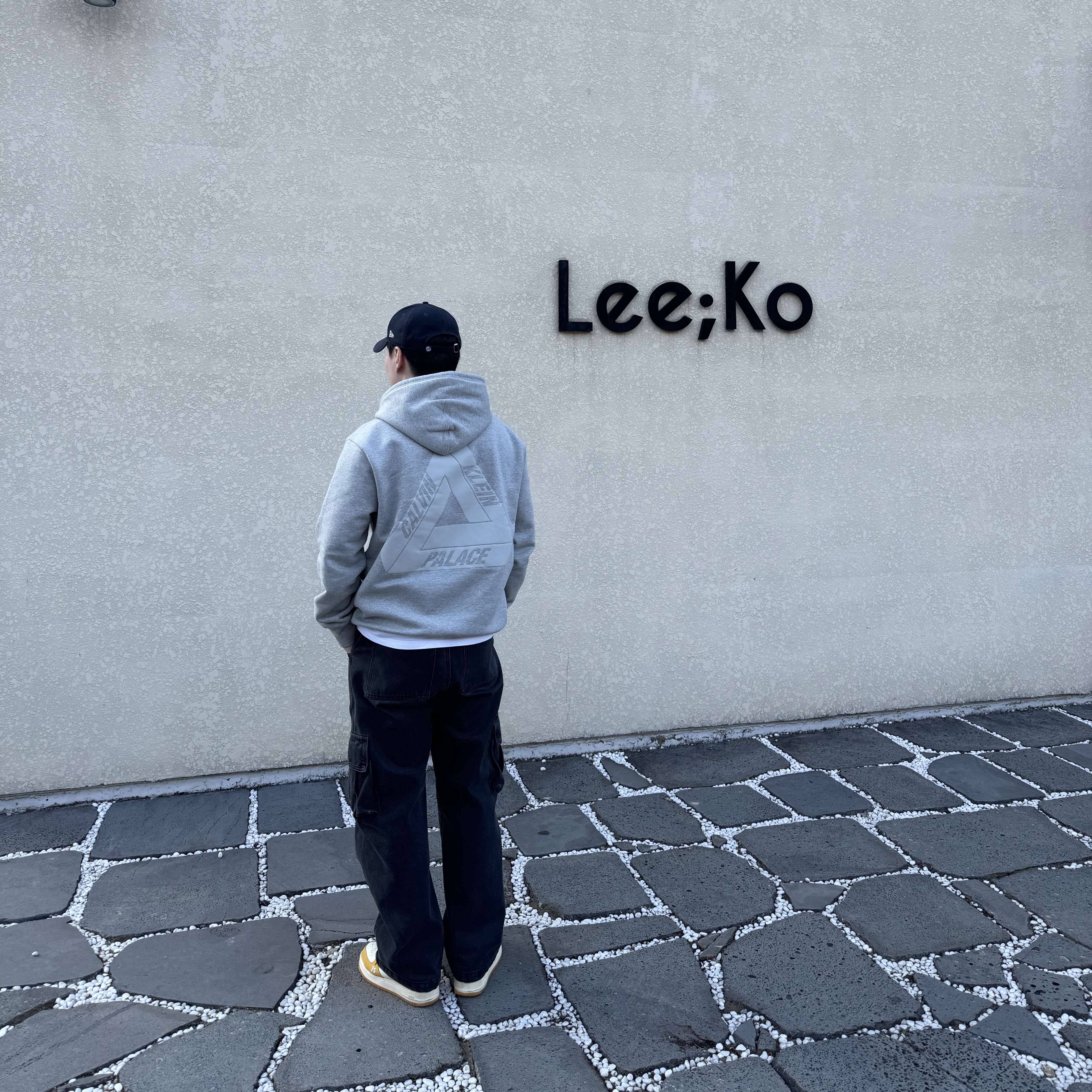 Palace x CK1 Tri-Ferg Hood Grey Marl - 22SS, Nike Air Force 1 Mid Paris 착용 스타일
