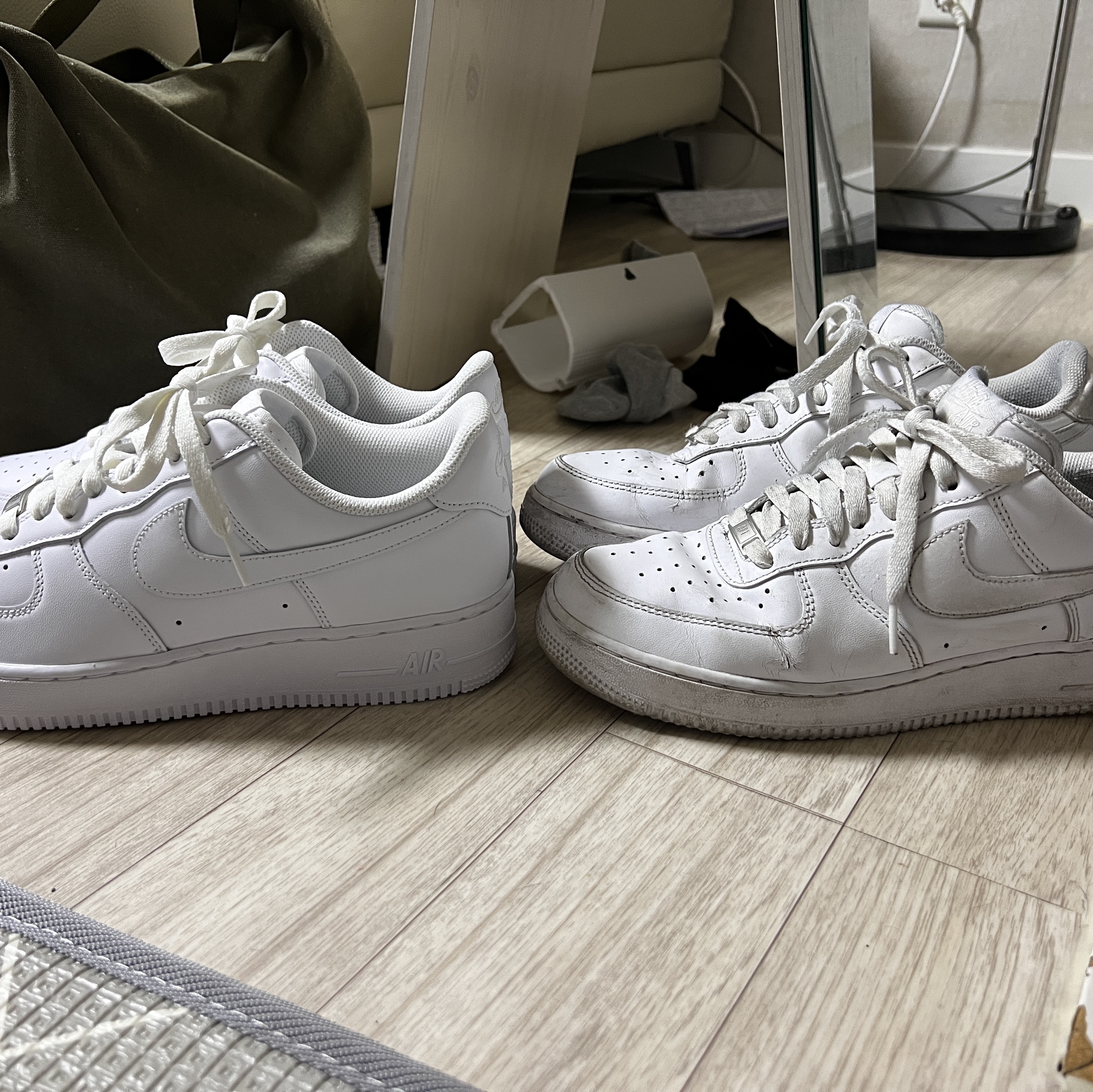 Nike Air Force 1 '07 Low White 착용 스타일 - 2