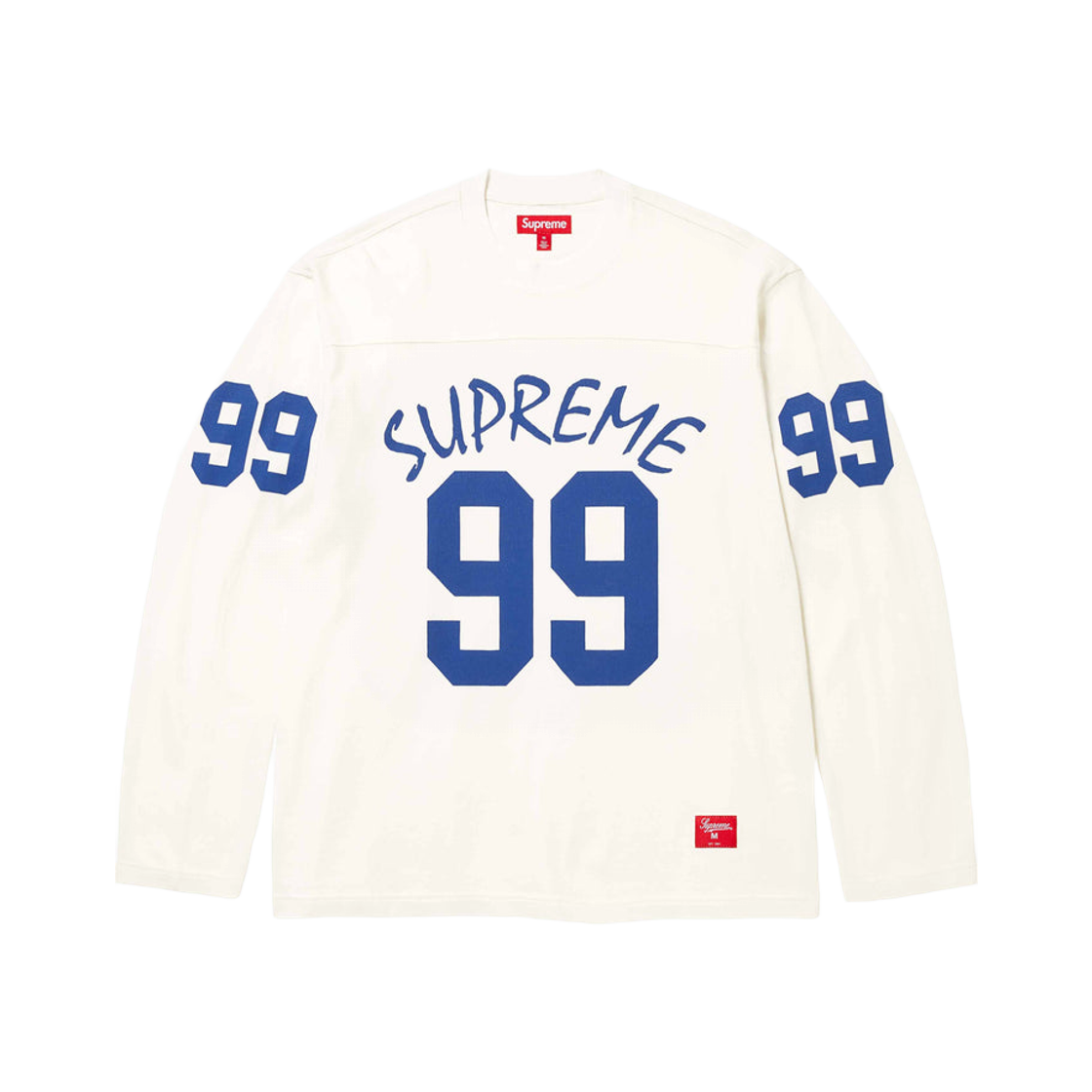 슈프림 99 롱슬리브 풋볼 탑 스톤 - 24SS | Supreme | KREAM