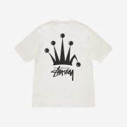 Stussy Regal Crown Pigment Dyed T-Shirts Natural
